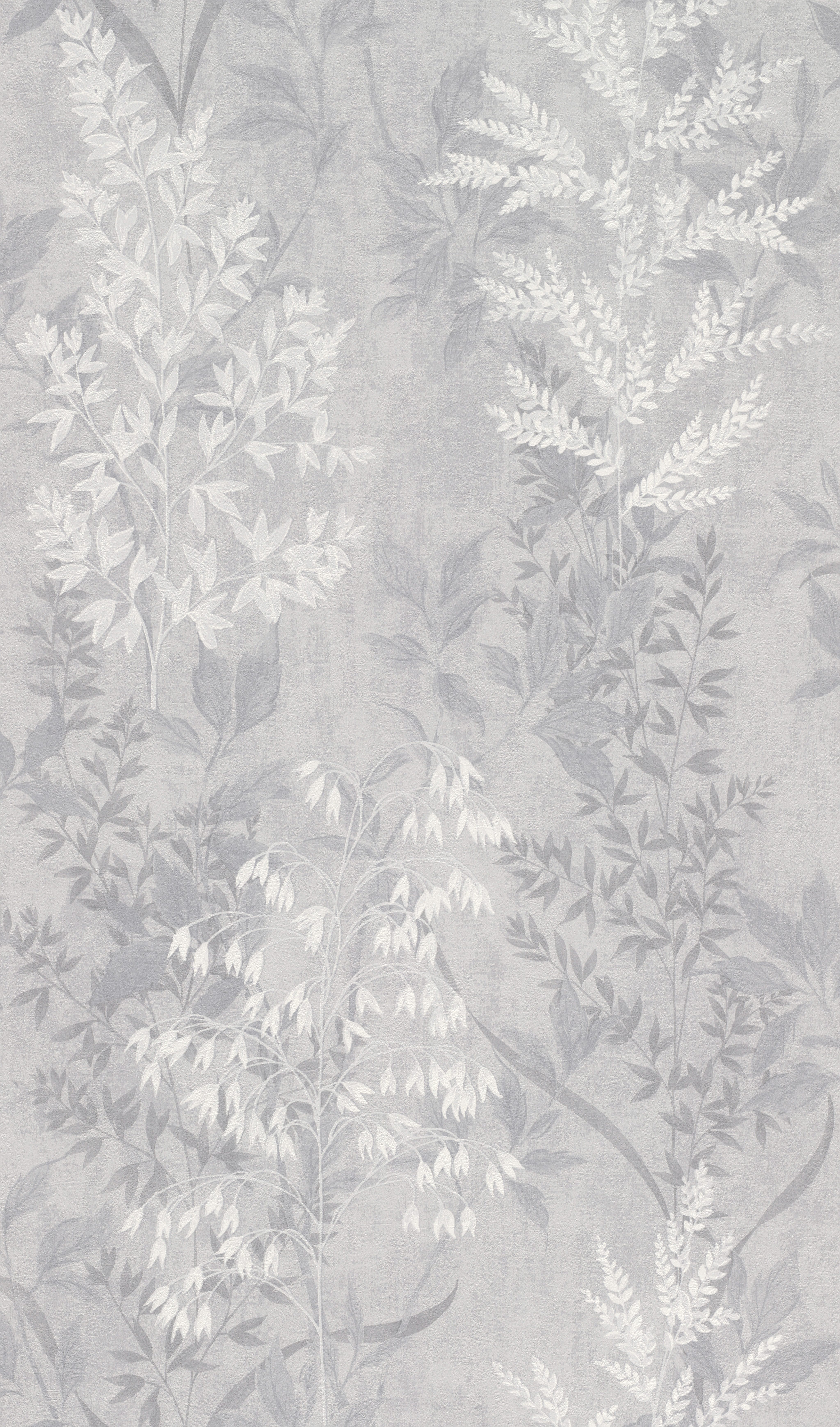 Rasch Papiertapete mit Blattranken, strukturiert, botanisch, (1 St), Blätter