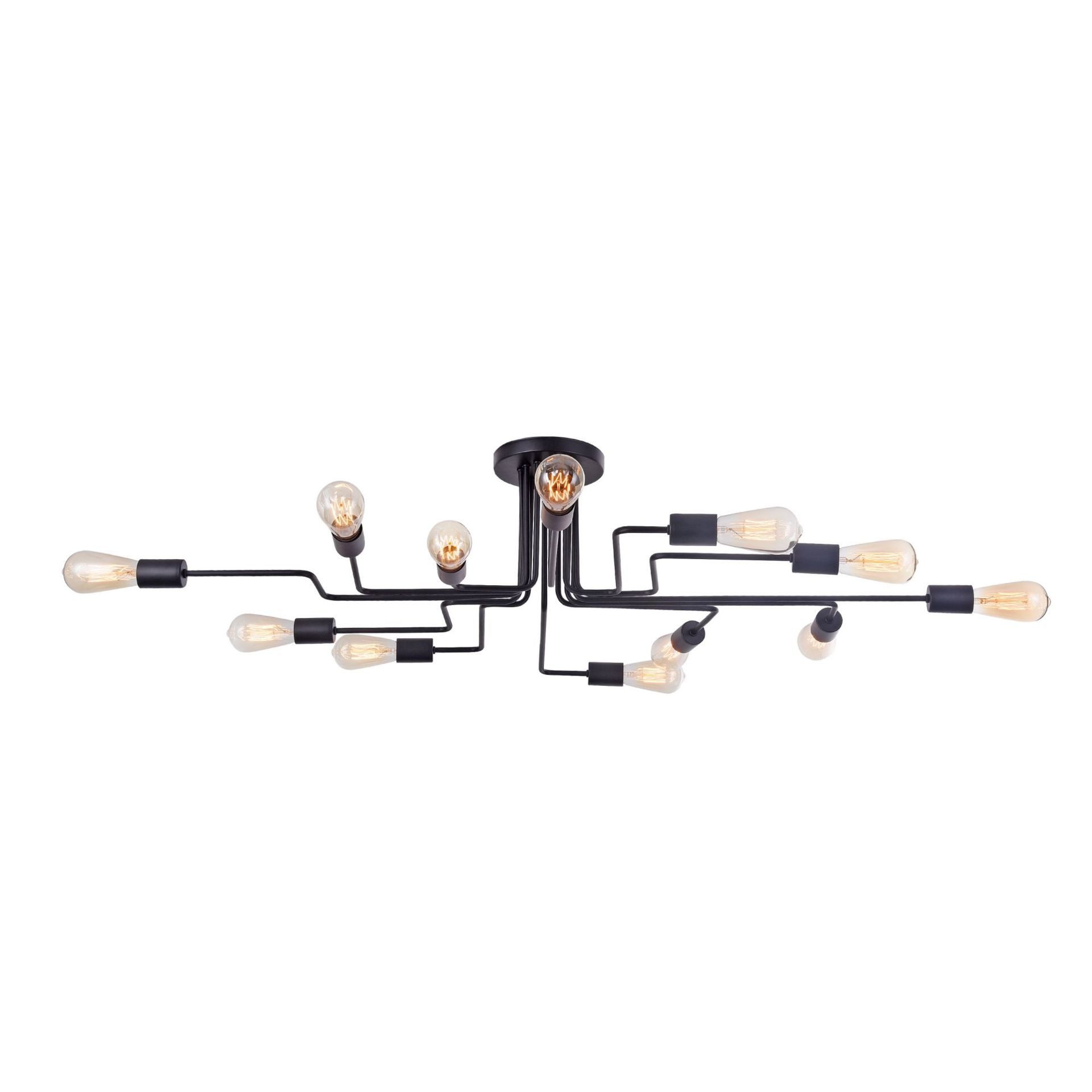 MAYTONI DECORATIVE LIGHTING Deckenleuchte Gilbert 1 88x22.7x123 cm, ohne Leuchtmittel, hochwertige Design Lampe & dekoratives Raumobjekt