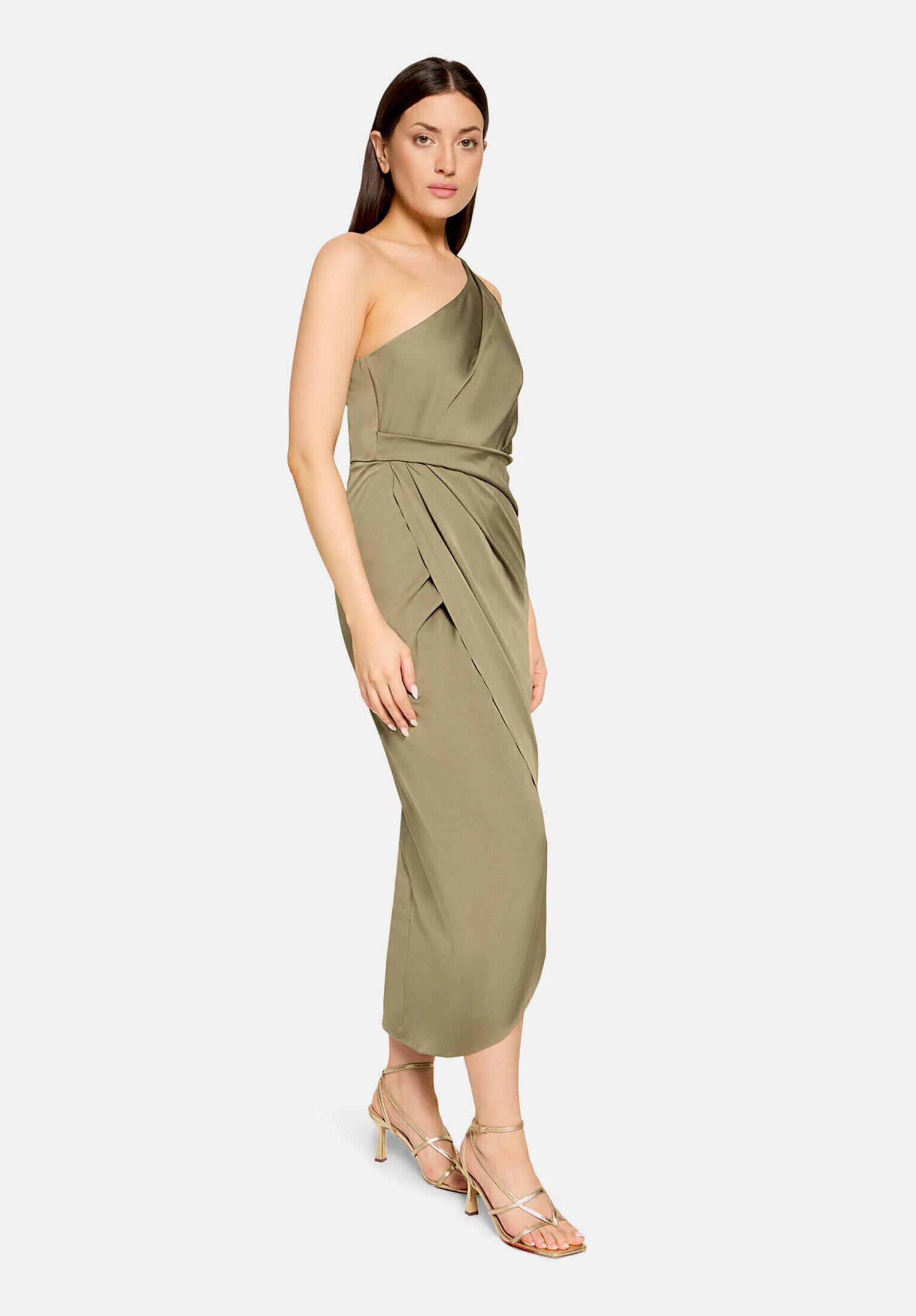 Vera Mont Abendkleid Damen mit Raffung Material