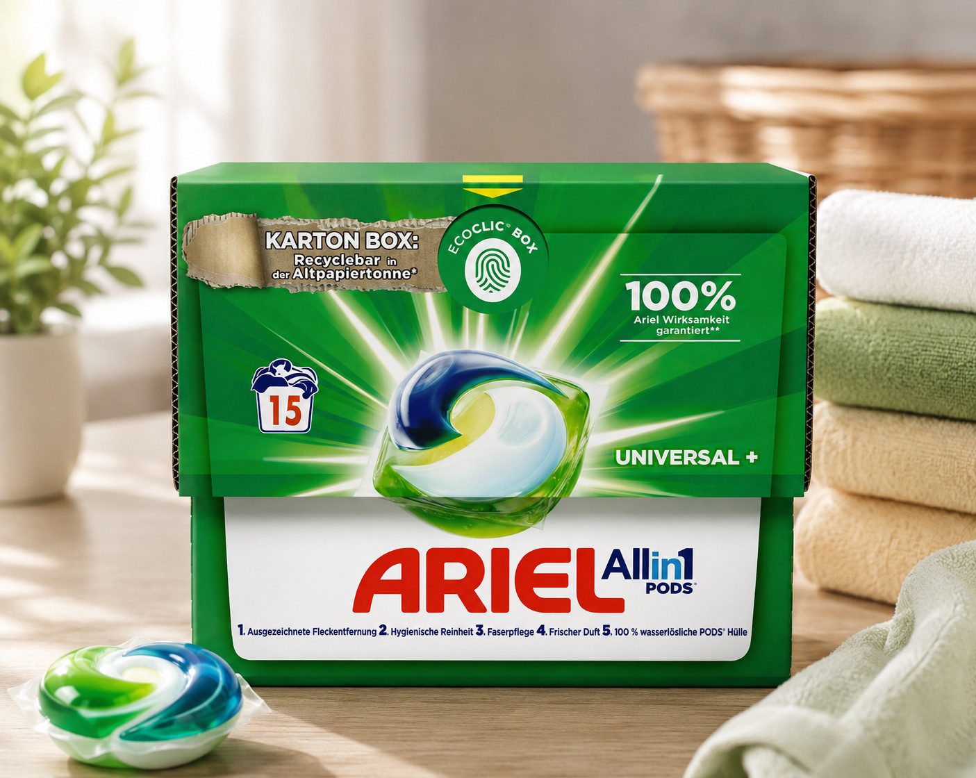 ARIEL Ariel All in 1 Universal PODS Vollwaschmittel Vollwaschmittel