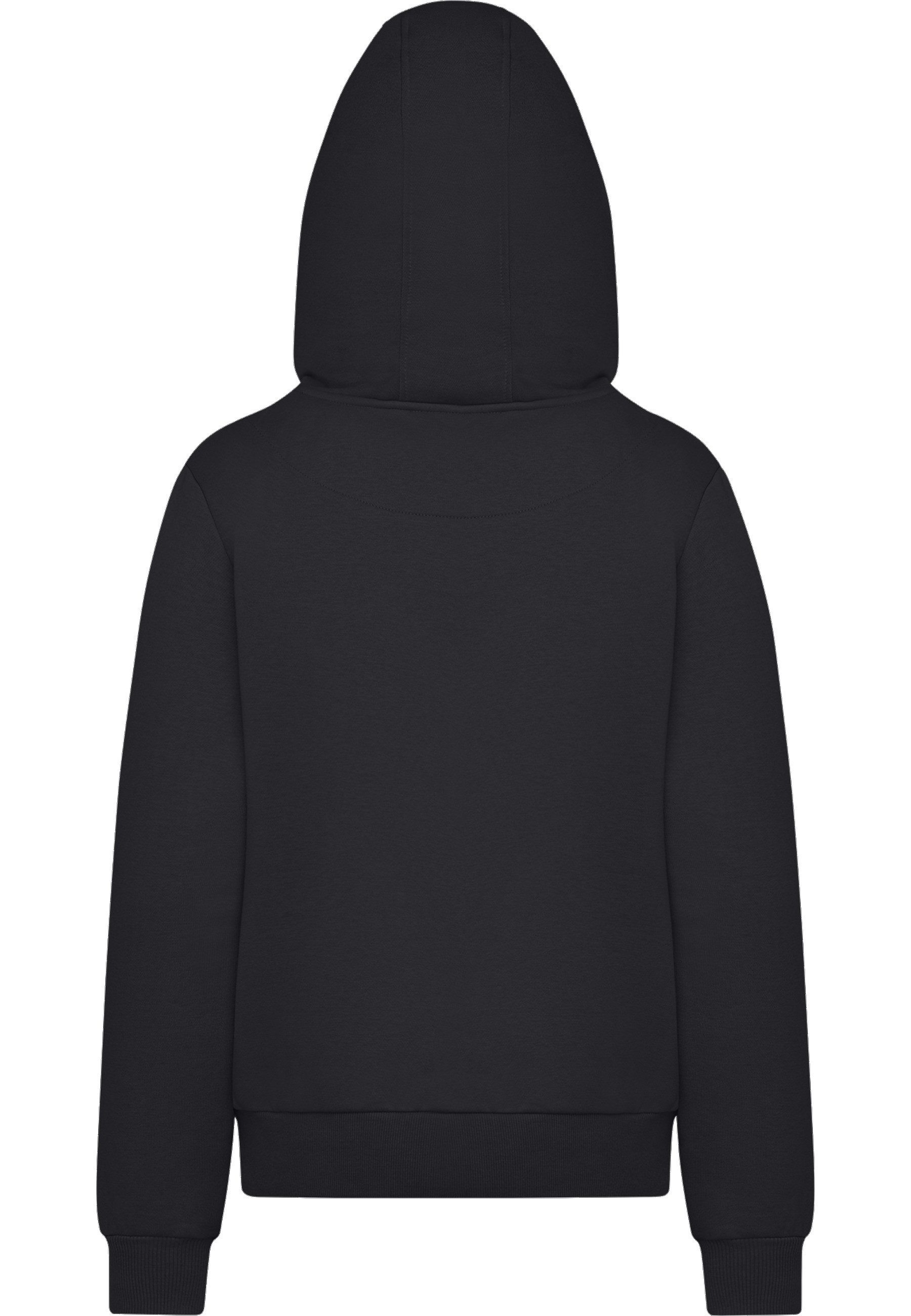 Miss Tee Kapuzenpullover Miss Tee Bow Oneliner Ladies Fluffy Hoody (1-tlg)