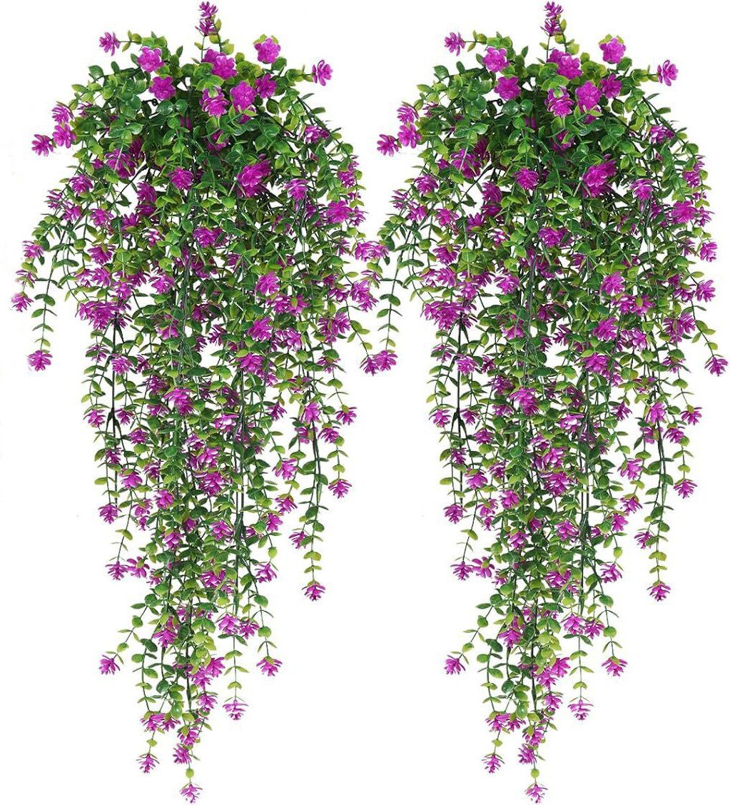 Kunstranke kunstblumen,Künstliche Hängepflanzen, Coonoor, ( 2 günstig online kaufen