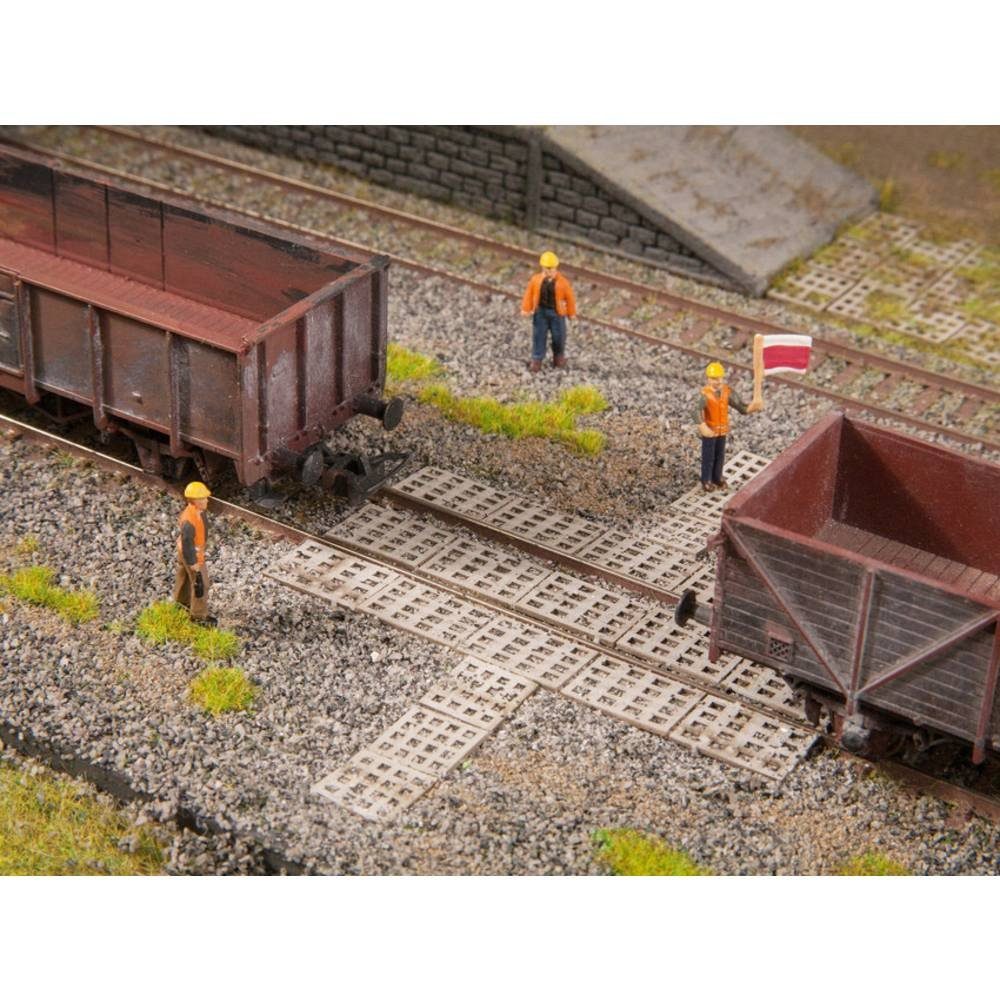 Modelleisenbahn-Fertiggelände H0 Betongitterplatten