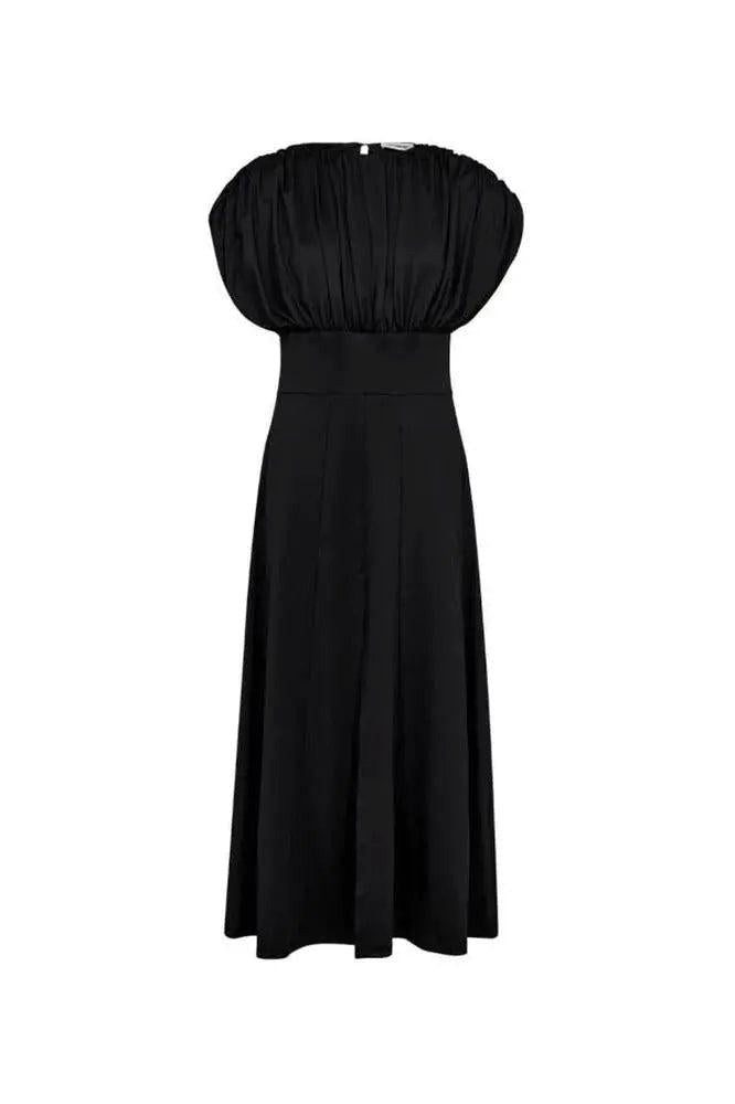 Co'couture Midikleid Wunderschönes schwarzes Kleid