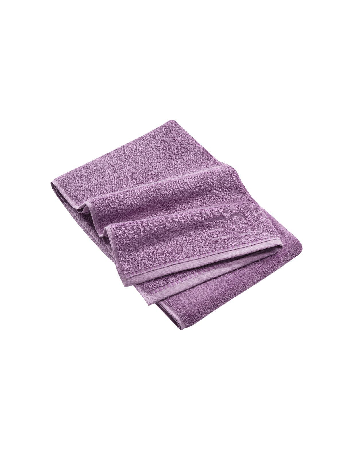 Esprit Handtücher Handtücher Collection MODERN SOLID, Frottier (Stück, 1-St), hohe Markenqualität dark lilac