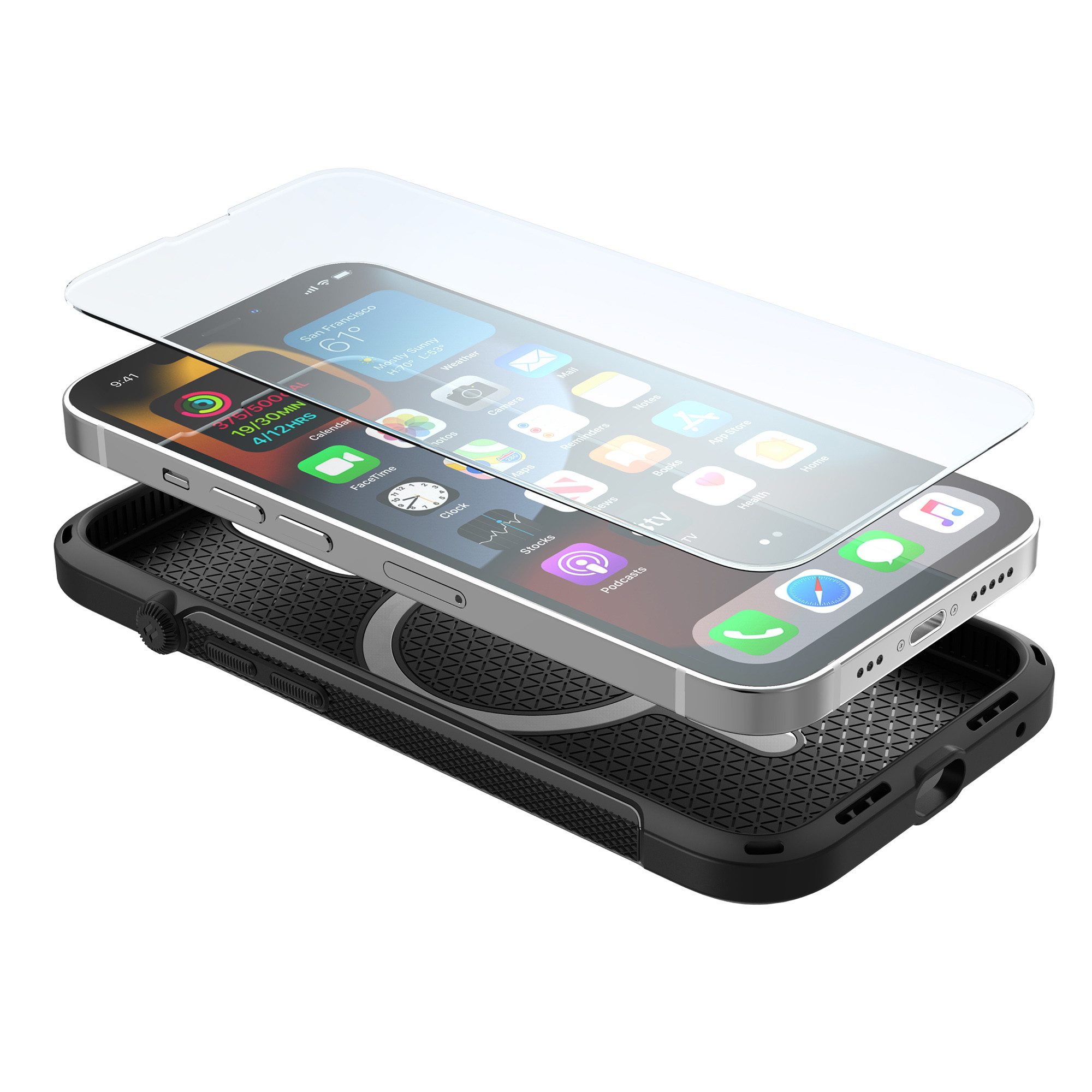 Catalyst Smartphone-Hülle Vibe Case, für iPhone 13, Stealth Black