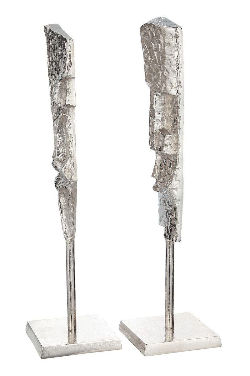 MF Skulptur Aluminium Skupltur Face