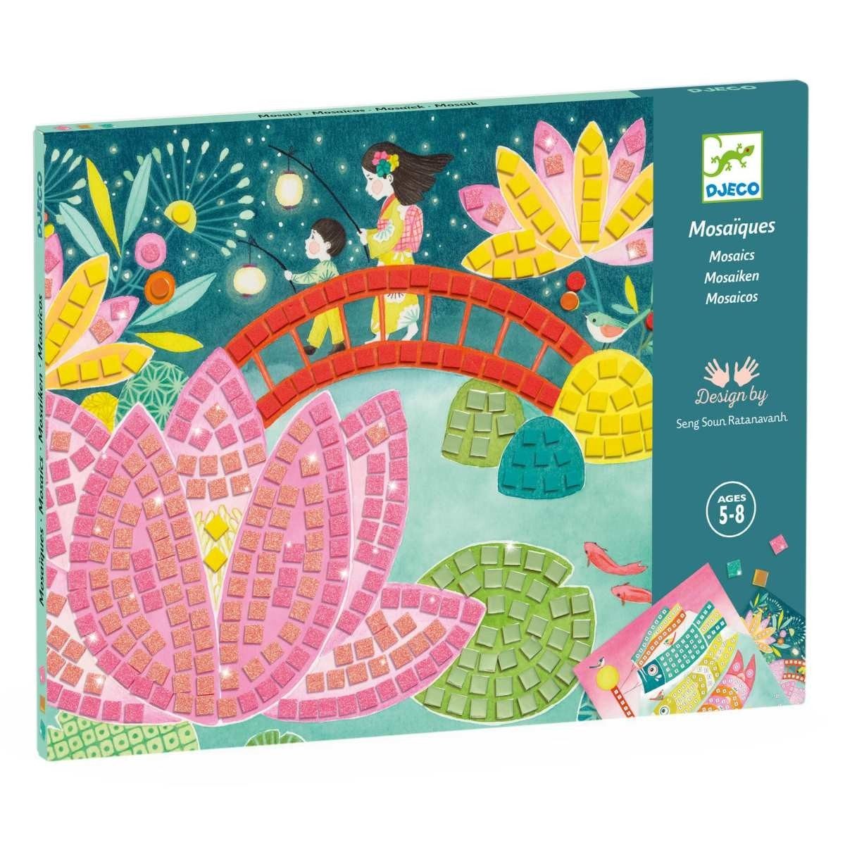 DJECO Kreativset Mosaike: Kioto Kreativset für Kinder