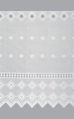 Scheibengardine Häkeloptik, LYSEL®, (1 St), transparent, HxB 60x65cm