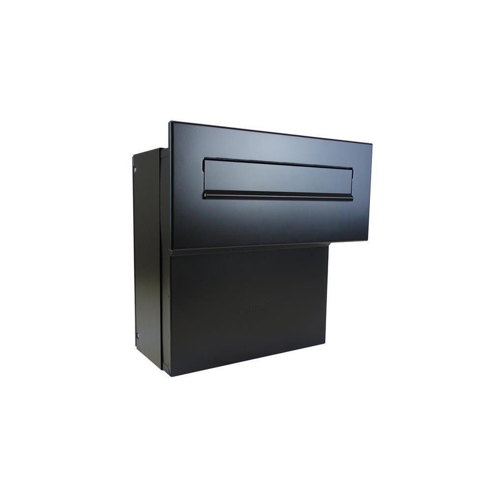 Letterbox24 Briefkasten F-Serie Durchwurfbriefkasten in RAL (ohne Klingeltaster, ohne Namensschild), ohne Namensschild