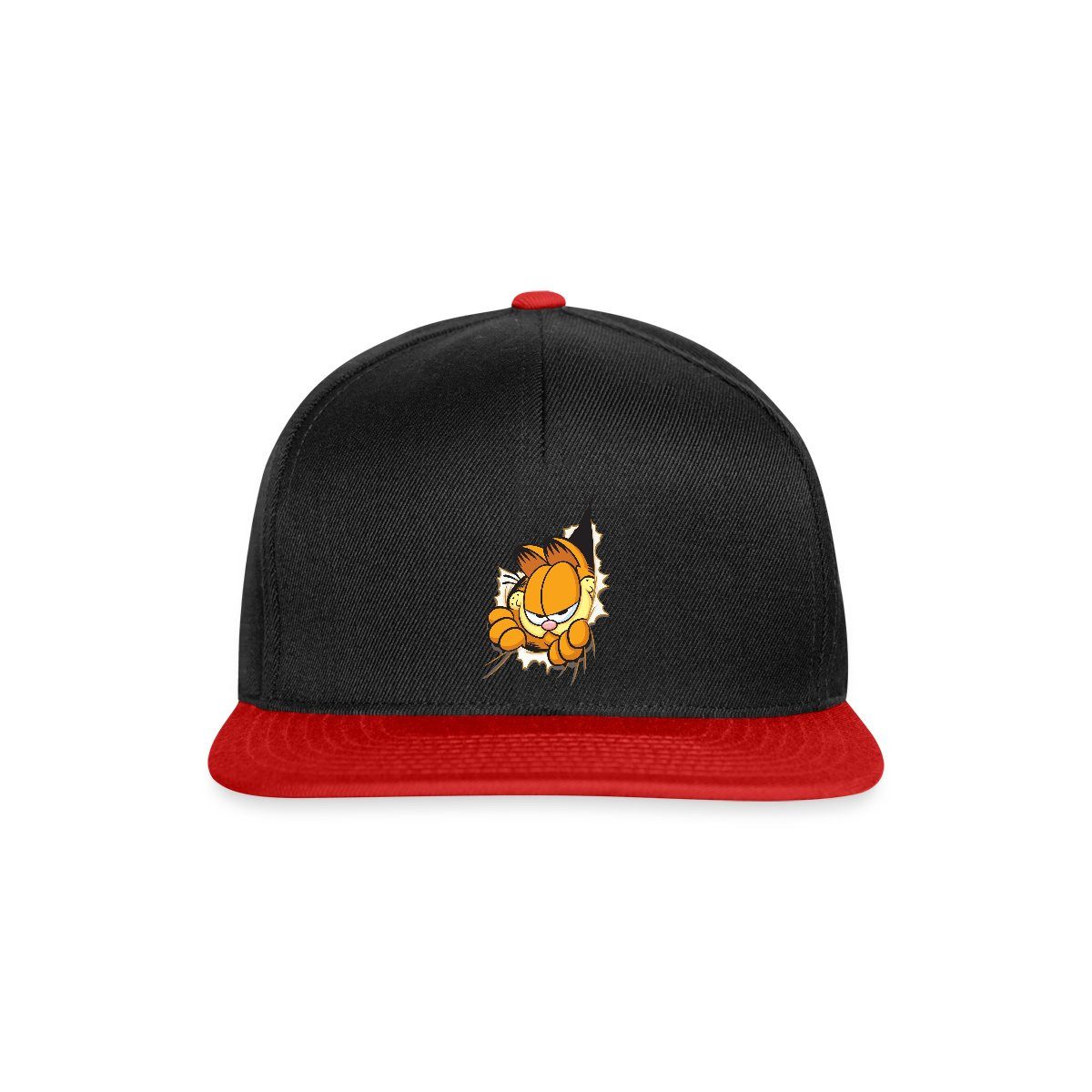 Snapback Cap Garfield Hier Ist Garfield Snapback Cap