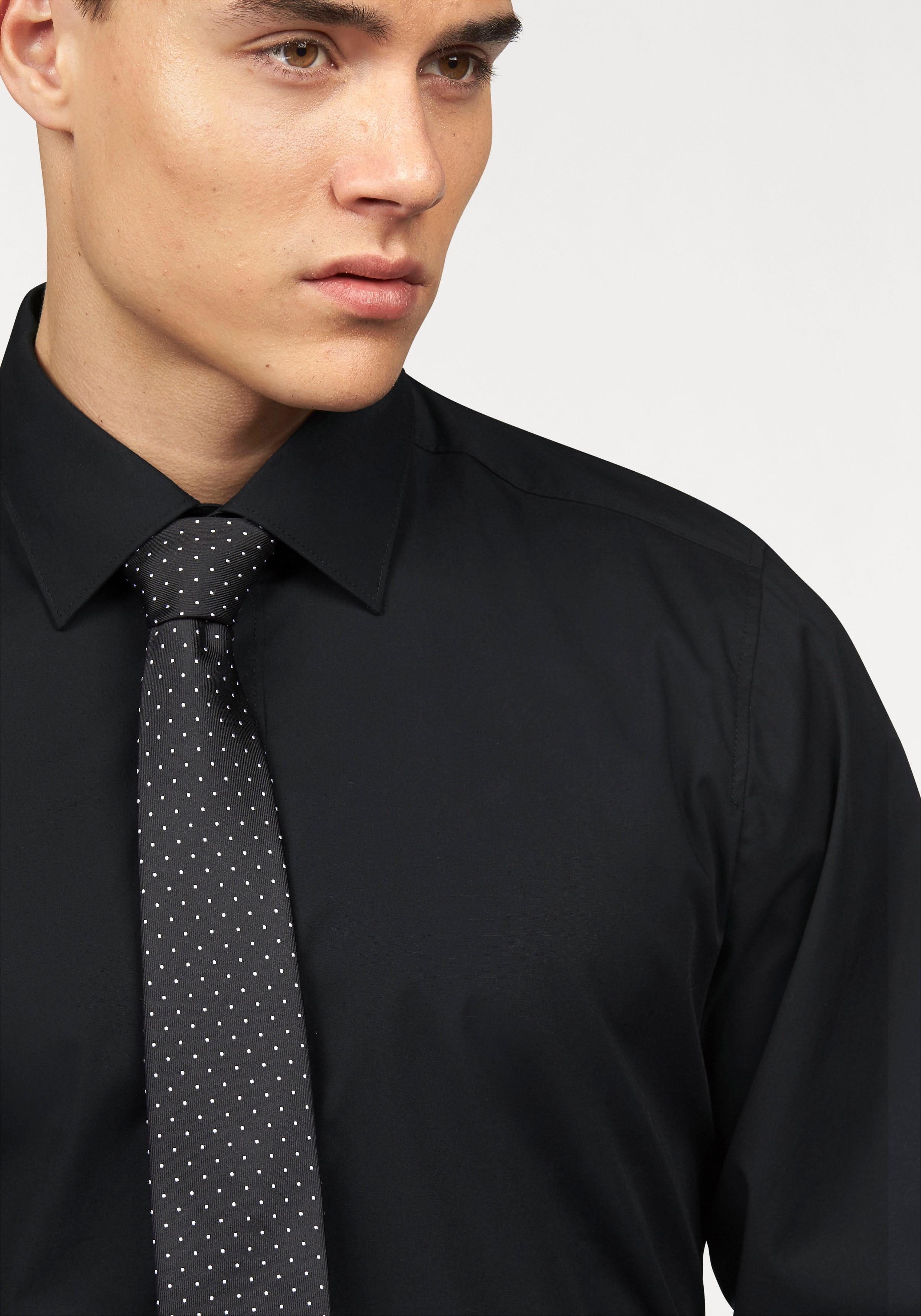 OLYMP Businesshemd Level Five body fit formbeständig durch Elasthan