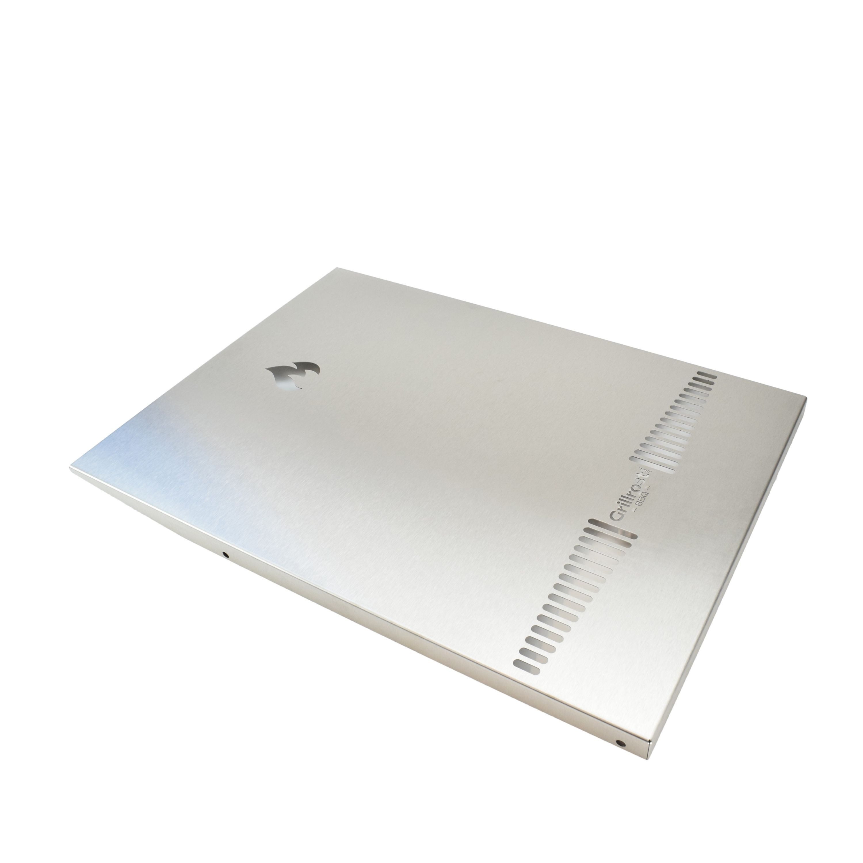 Grillrost.com BBQ Grillrost BBQ Rückwand Weber Spirit 300 (Regler vorne), Made in Germany