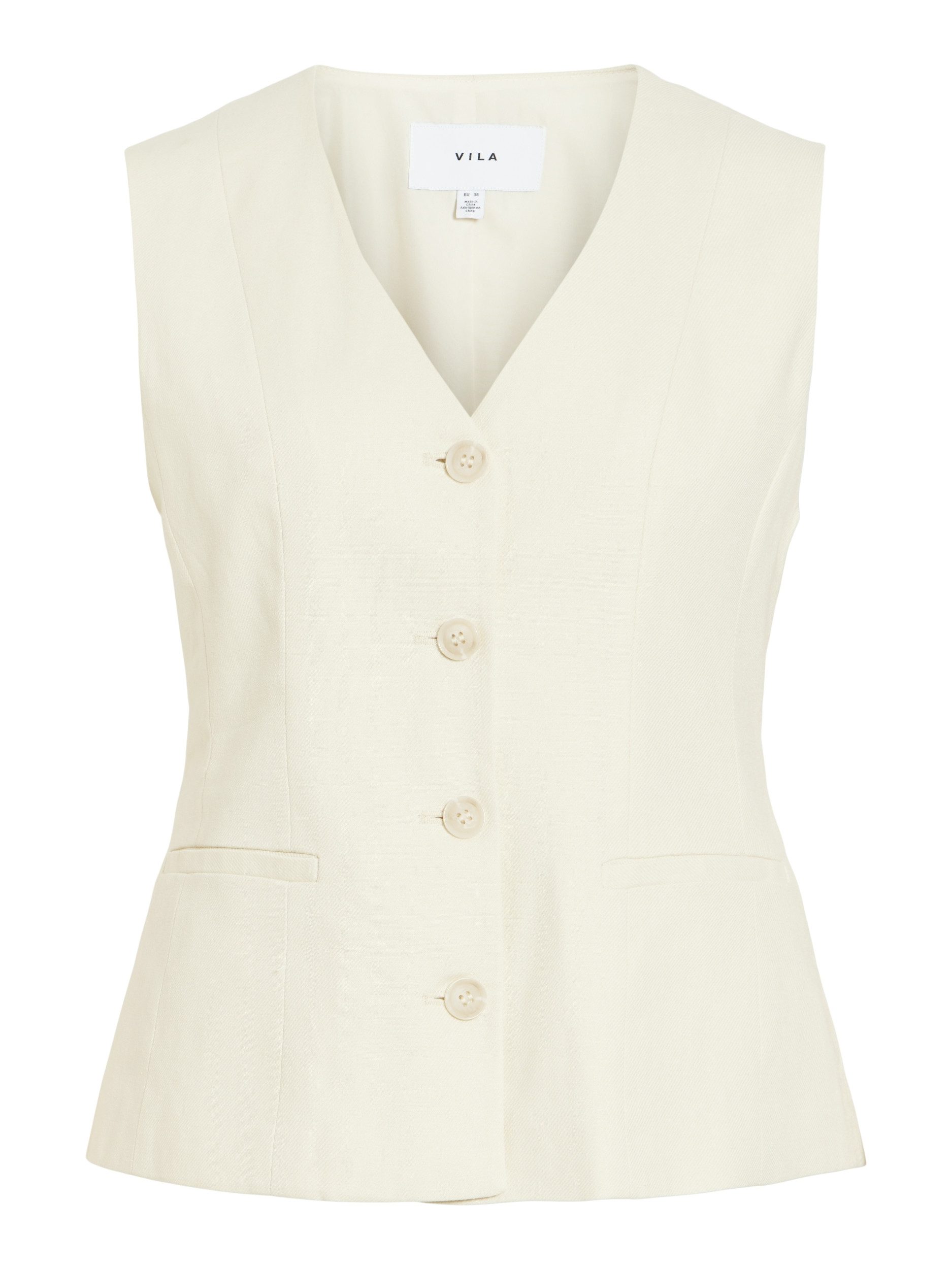Vila Steppweste VIPOCKEY S/S TAILORED VEST