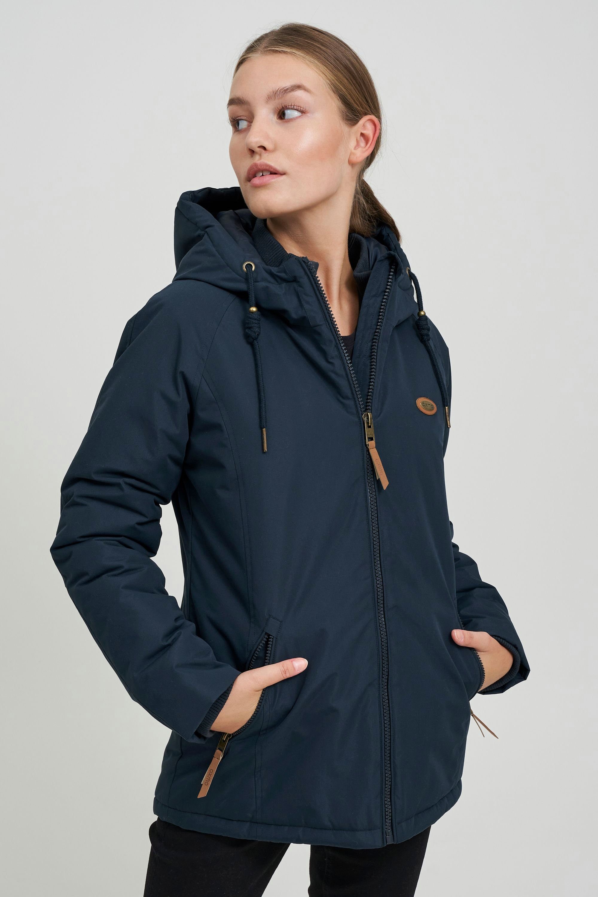 OXMO Winterjacke OXTekla Winterjacke mit Kapuze