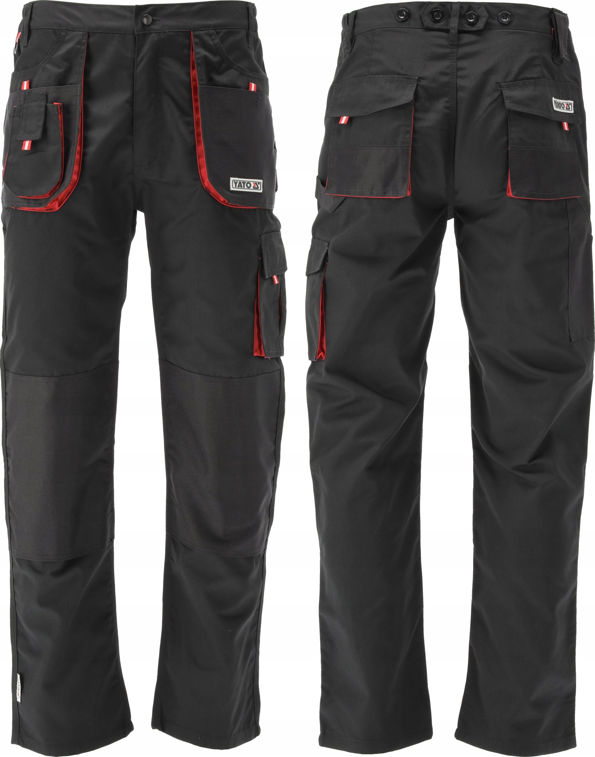 TRIZERATOP Arbeitshose Arbeitshose DUERO schwarz/rot Gr. M