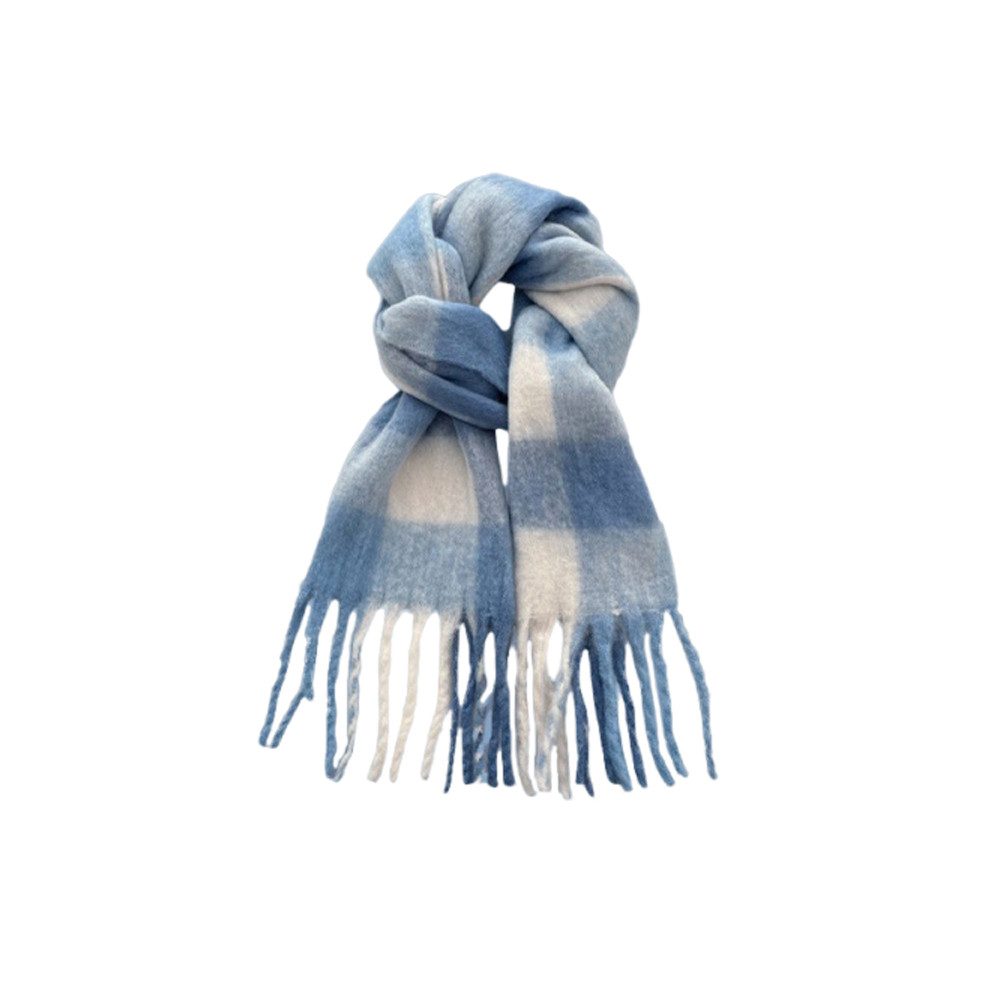 nsihing Modeschal Damen Schal Kariert Stolen übergroßer Herbstschal Winterschal Karo, Tartan Schultertuch Plaid Deckenschal Modeschal Weicher Warmer