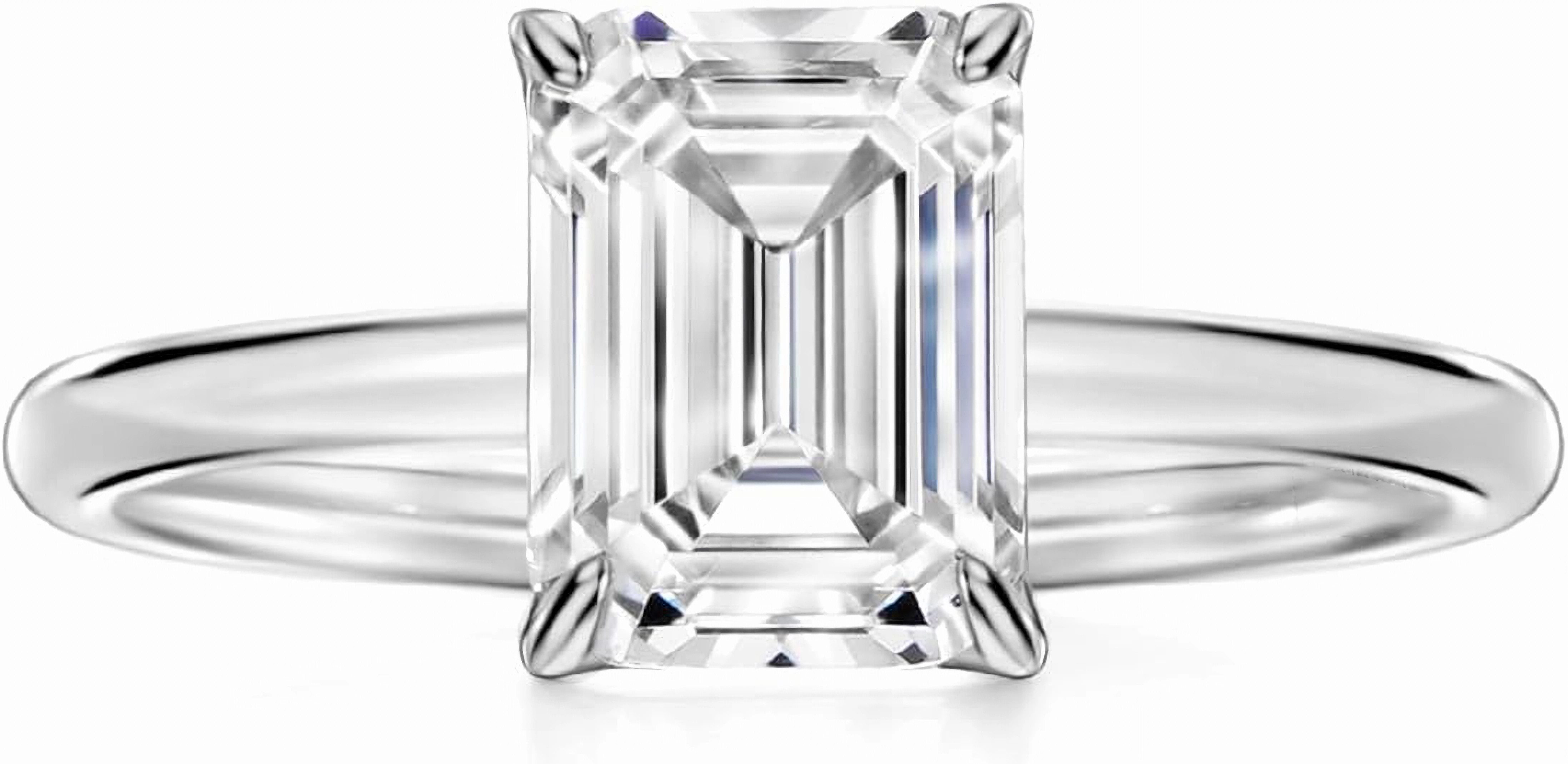 Jumpeak Verlobungsring 585 Gold, 2 Karat Diamant im Ovalschliff, Braut-Ehering, 14k Gold, Ehering für Hochzeiten, Jubiläen