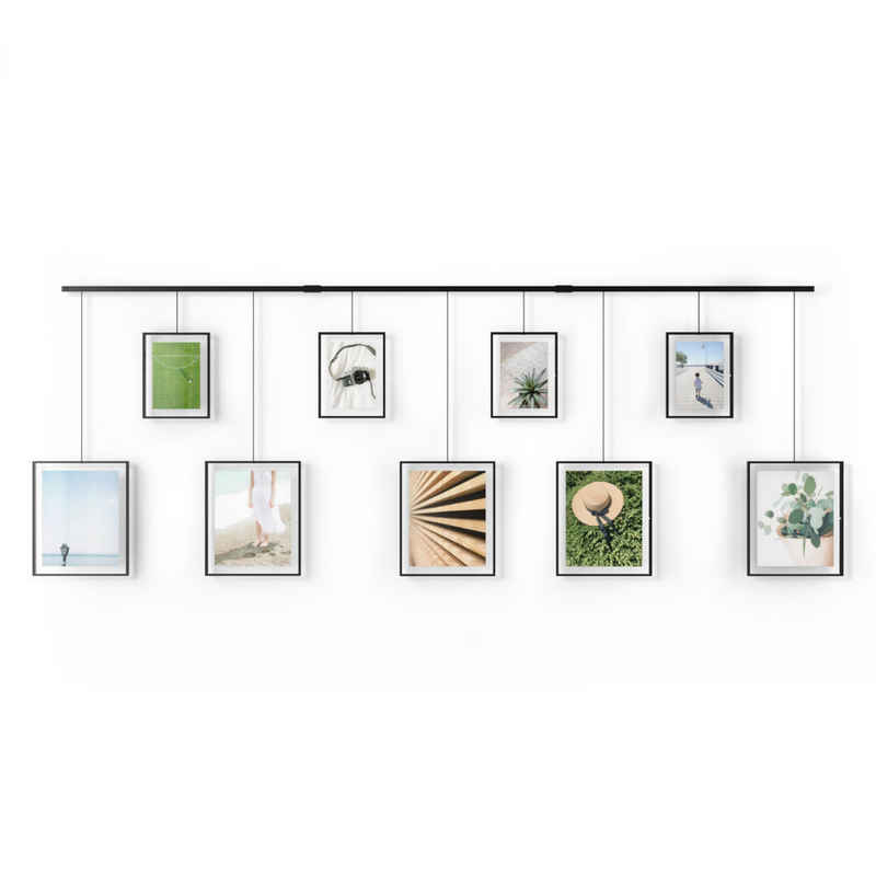 Umbra Рамки-Set Exhibit Foto Collage, für 9 Bilder, 13x18 und 20x25 cm