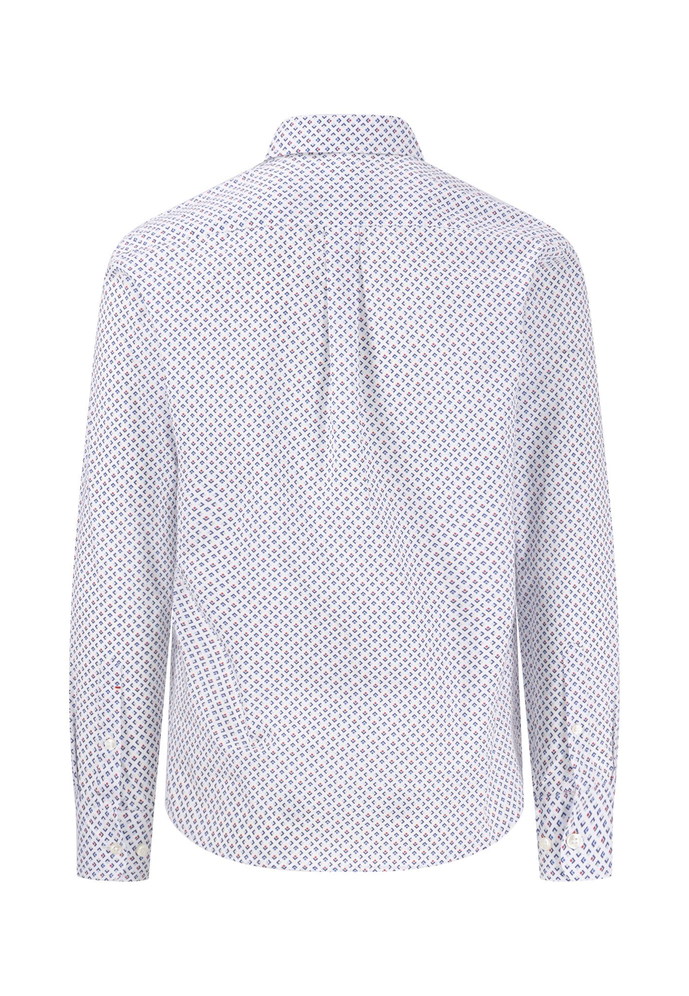 FYNCH-HATTON Langarmhemd mit Logo Stickerei günstig online kaufen