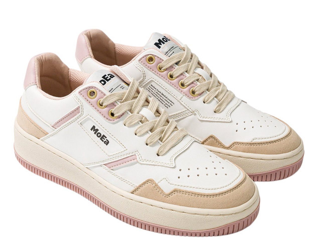 Moea Gen1 Corn weiss/beige/pink Damen Sneaker