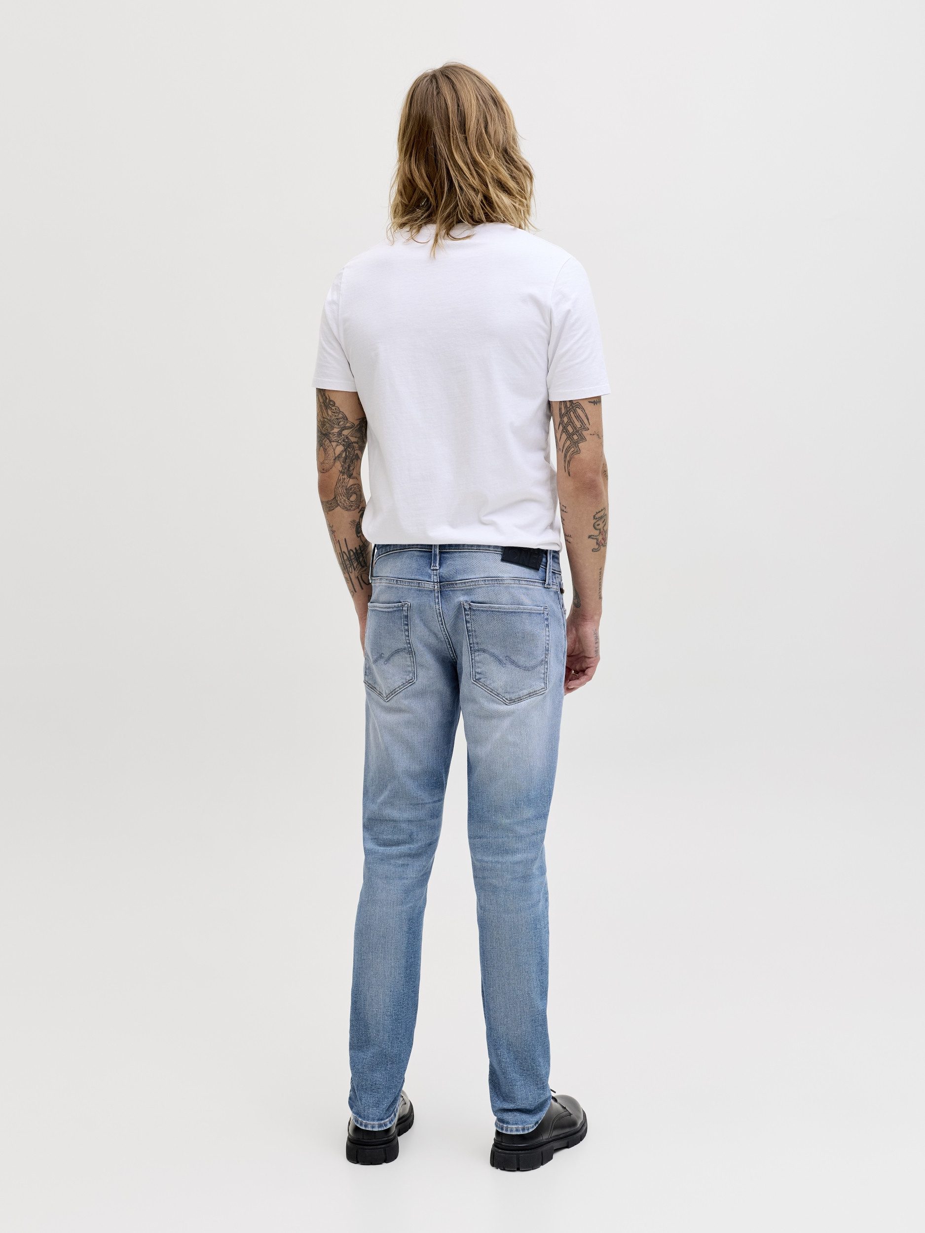 Jack & Jones 5-Pocket-Jeans Slim-Fit Jeans JJIGLENN - Slim Fit