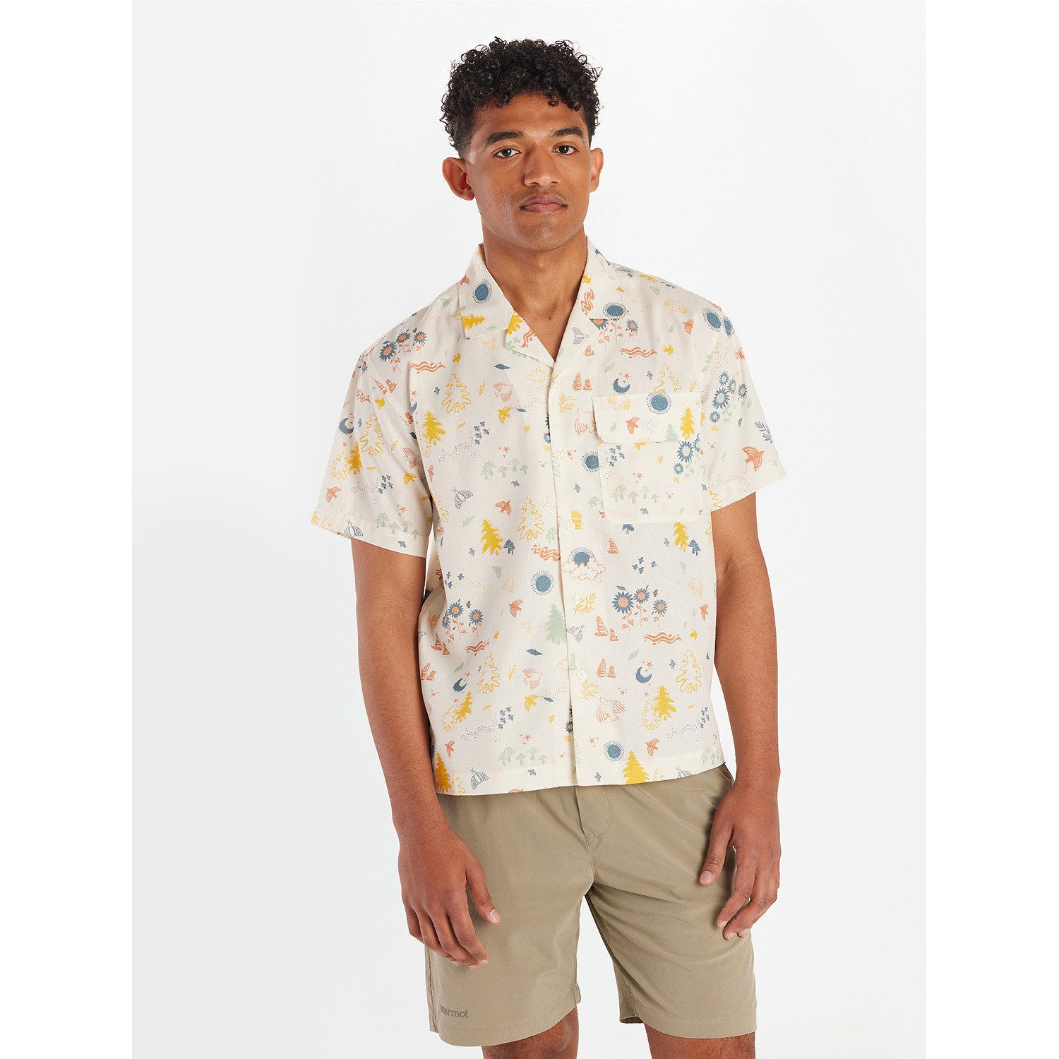 Marmot Outdoorhemd Hemd M MUIR NOVELTY SS