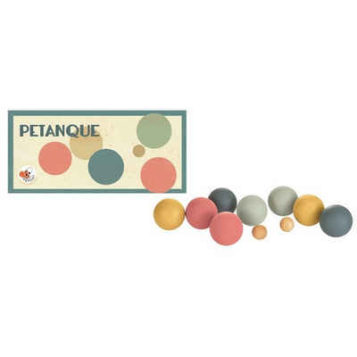 Egmont Toys Spiel, Boule-Spiel Petanque Pastellfarben Holzspielzeug