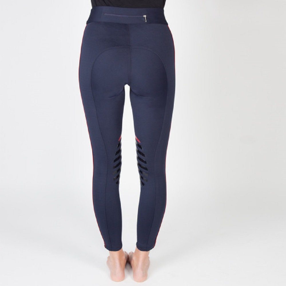 PFIFF Reiterhose Reitleggings 'Larissa' Kinder/Damen Grip Kniebesatz