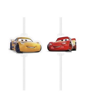 Procos Einweggeschirr-Set Cars 3 - Kindergeburtstags-Set (55-teilig)