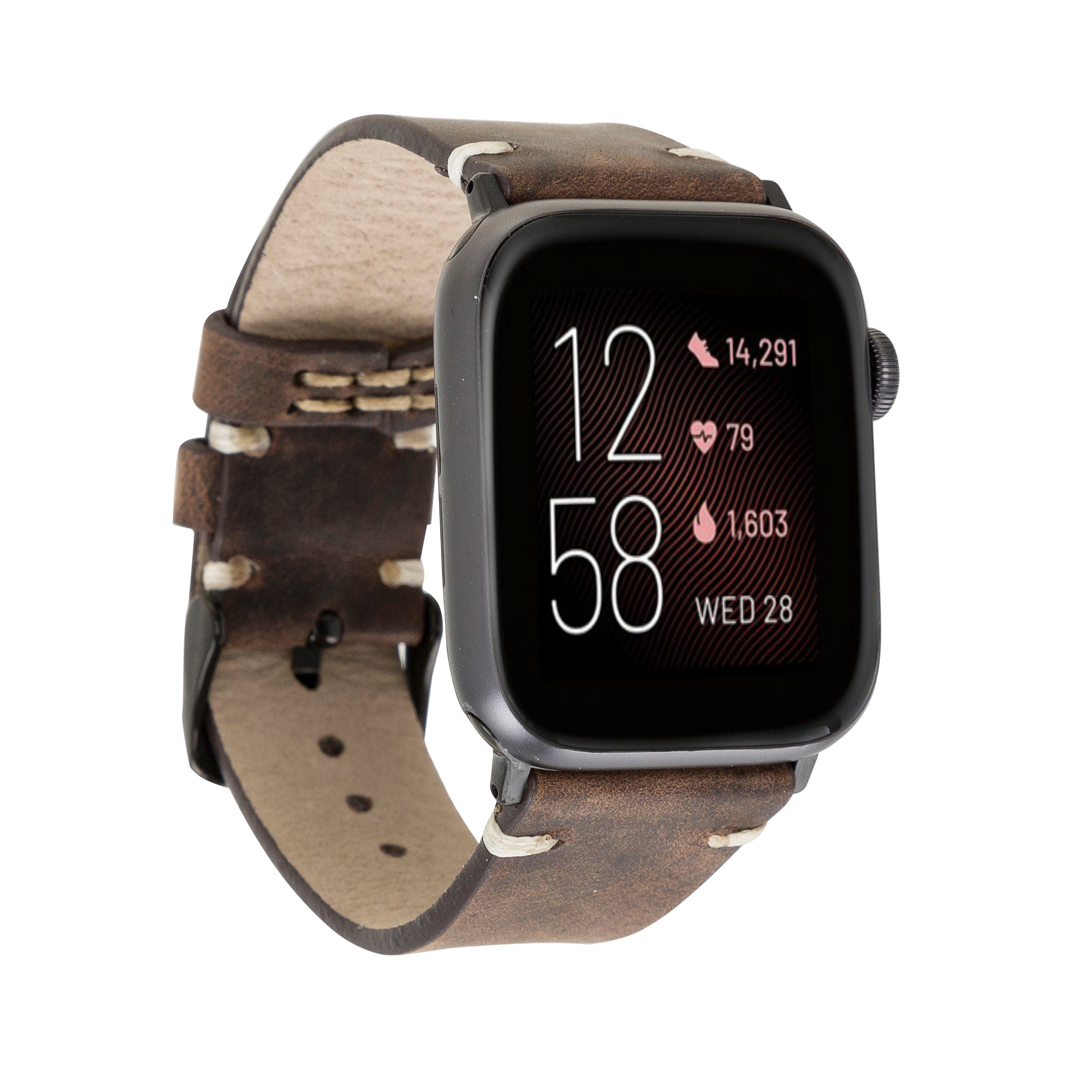 Renna Leather Smartwatch-Armband Fitbit Versa 4 günstig online kaufen
