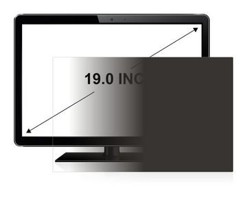 upscreen Blickschutzfilter für 48.3 cm (19 Zoll) [377 x 302 mm], Displayschutzfolie, Blickschutz Blaulichtfilter Sichtschutz Privacy Filter