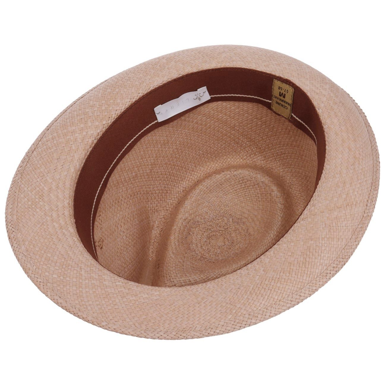 Lierys Trilby (1-St) Panamastrohhut mit Ripsband, Made in Ecuador