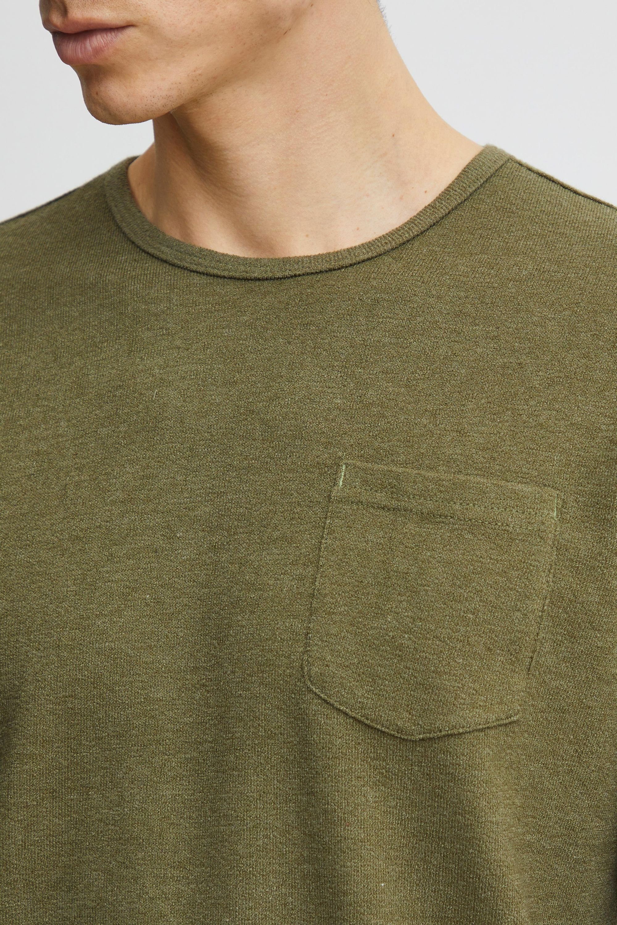 Blend Longsleeve BHTee (1-tlg) Klassisches Langarmshirt mit Rundhalsausschnitt