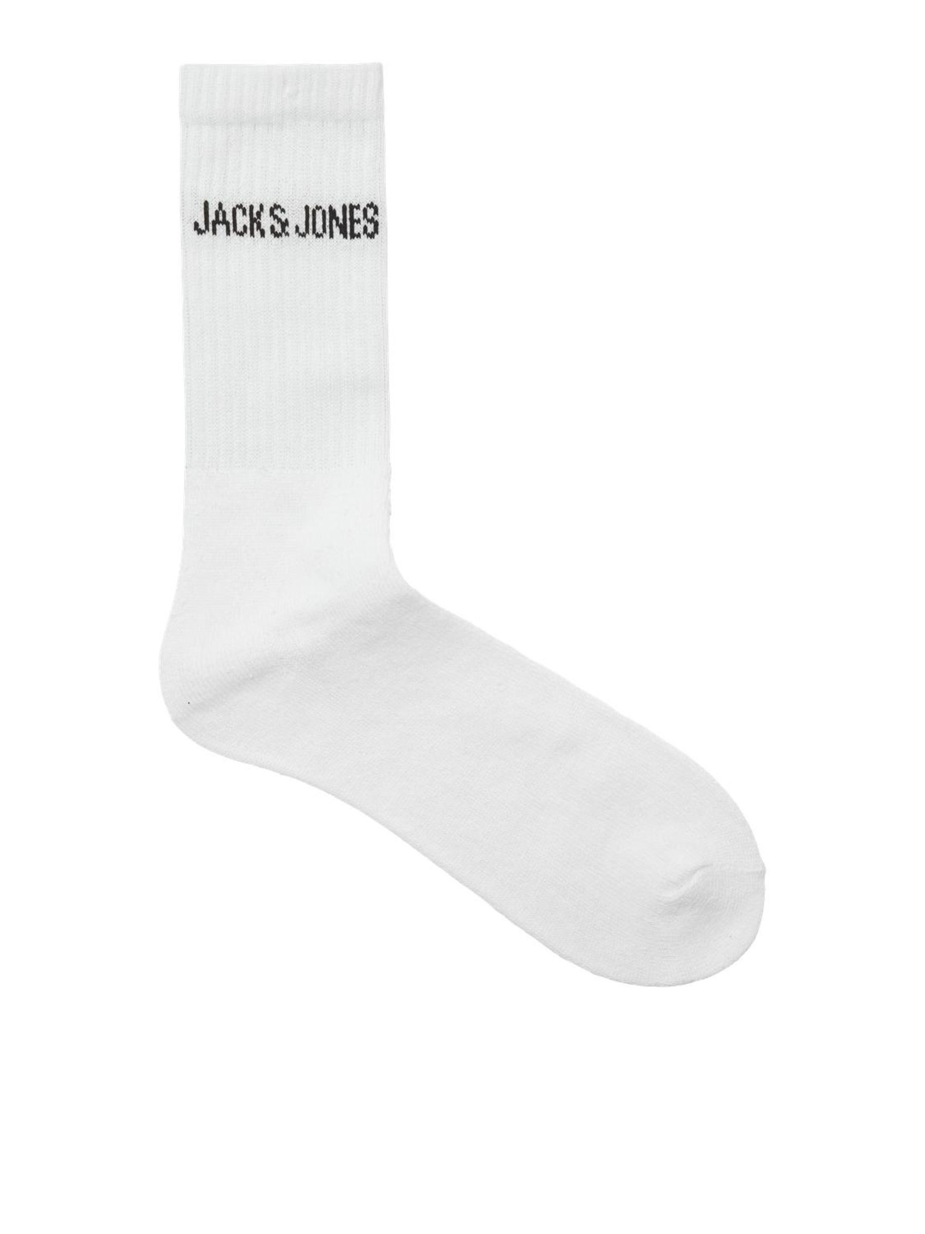 Jack & Jones Tennissocken JACREGEN TENNIS SOCK 5 PACK NOOS (Packung, 5-Paar) mit Stretchanteil