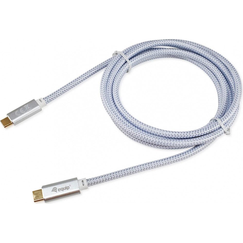 Equip USB-Kabel, C-auf-C Kabel, C-auf-C Kabel, Power Delivery 100W, 4K/60Hz Videoübertragung