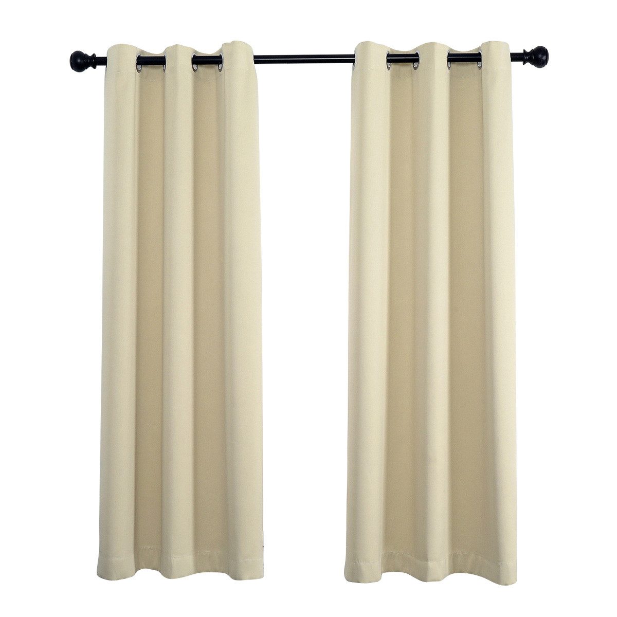 Simloveve Vorhang Gardinen Wärmeisolierende Schlafzimmer Blackout günstig online kaufen