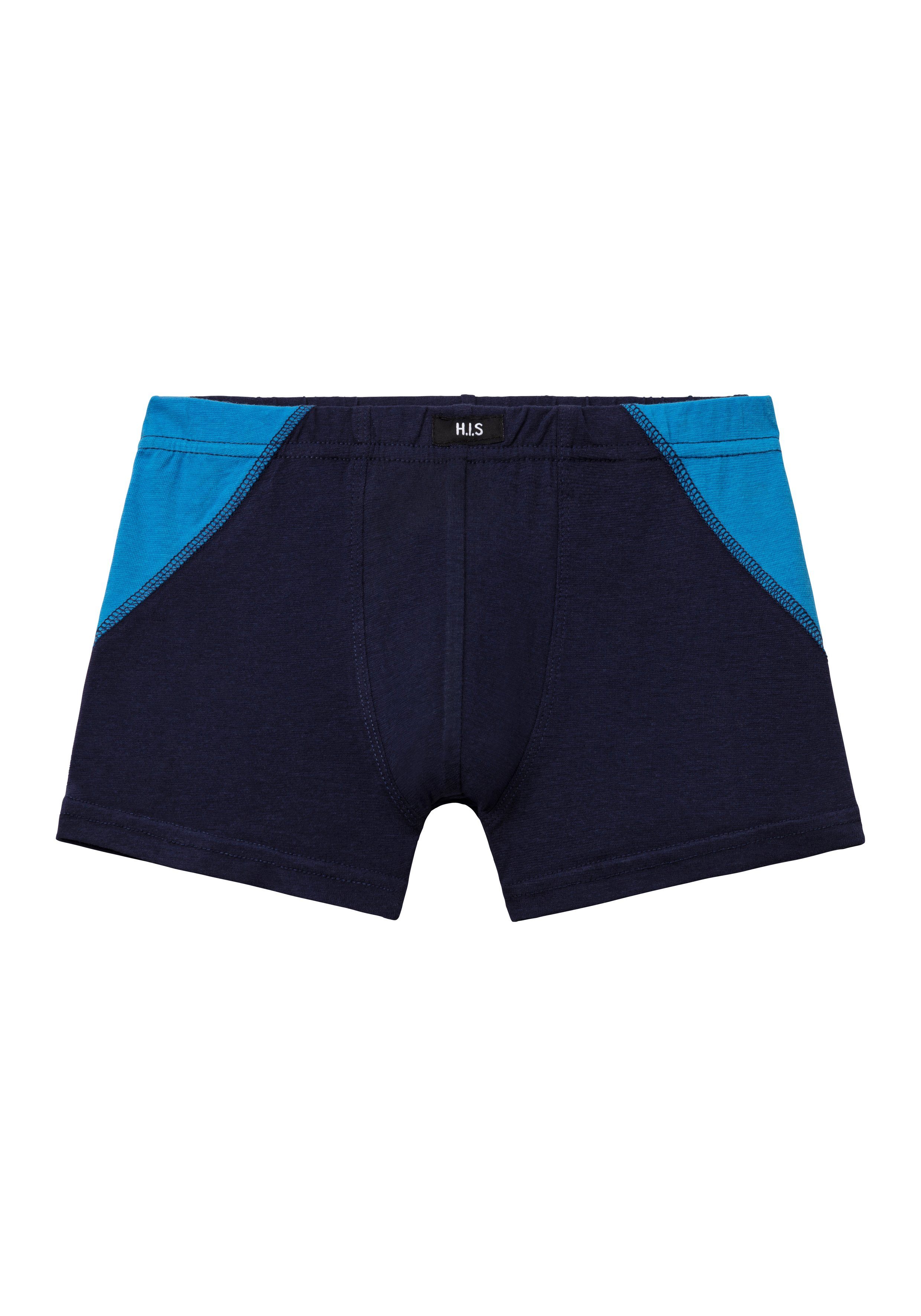 H.I.S Boxer Boxershorts für Jungen (Packung, 4-St) mit Colorblocking, Baumwollmischung – Bild 5 von 5