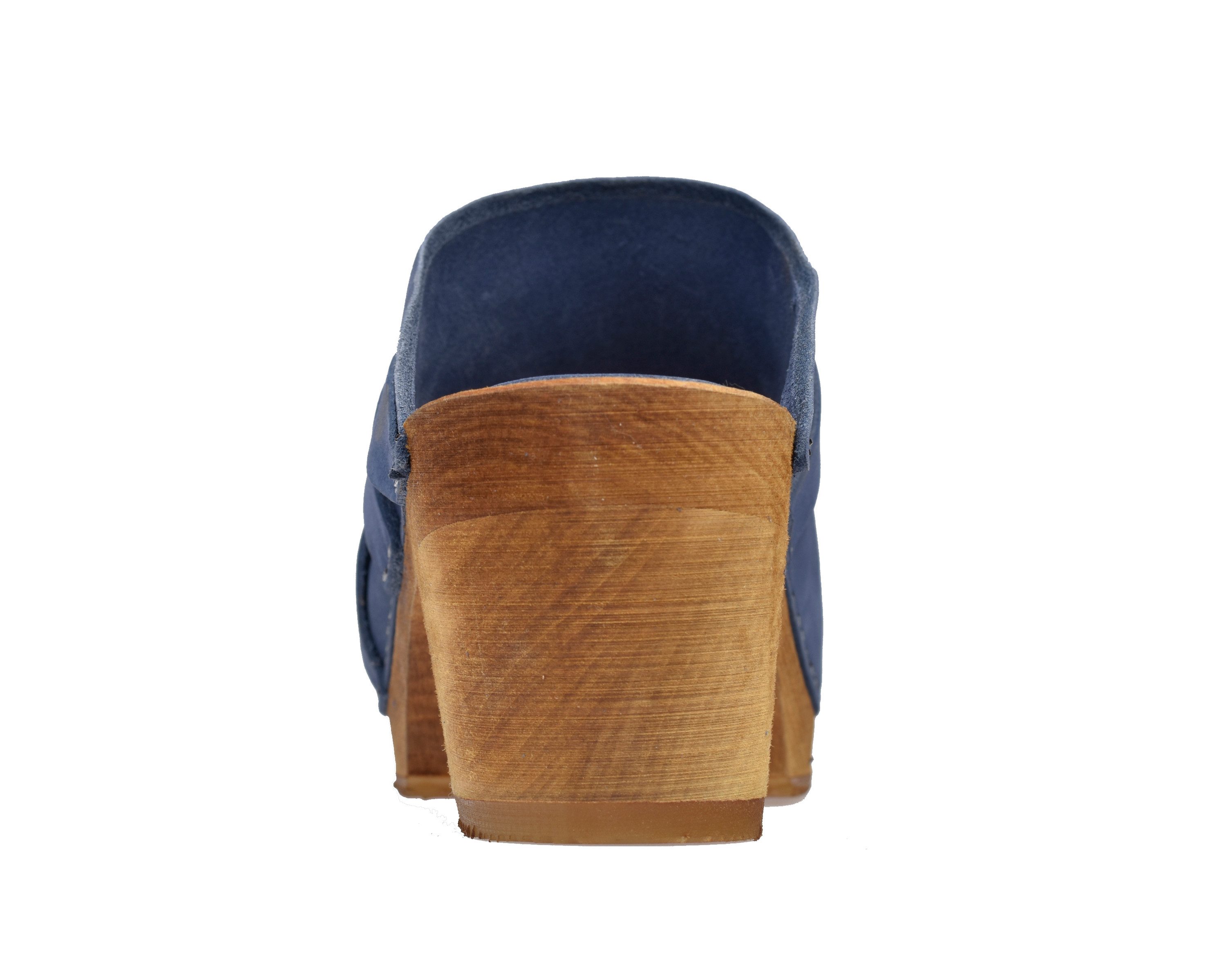 Sanita Sanita Wood Manuella Square Clog