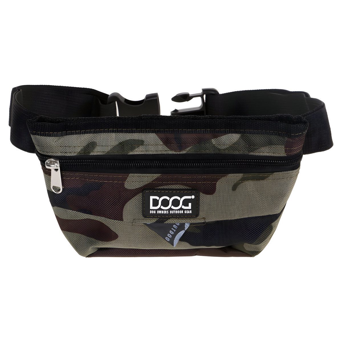 DOOG Leckerlibeutel Snackbeutel Treat Pouch mit Federverschluss camouflage