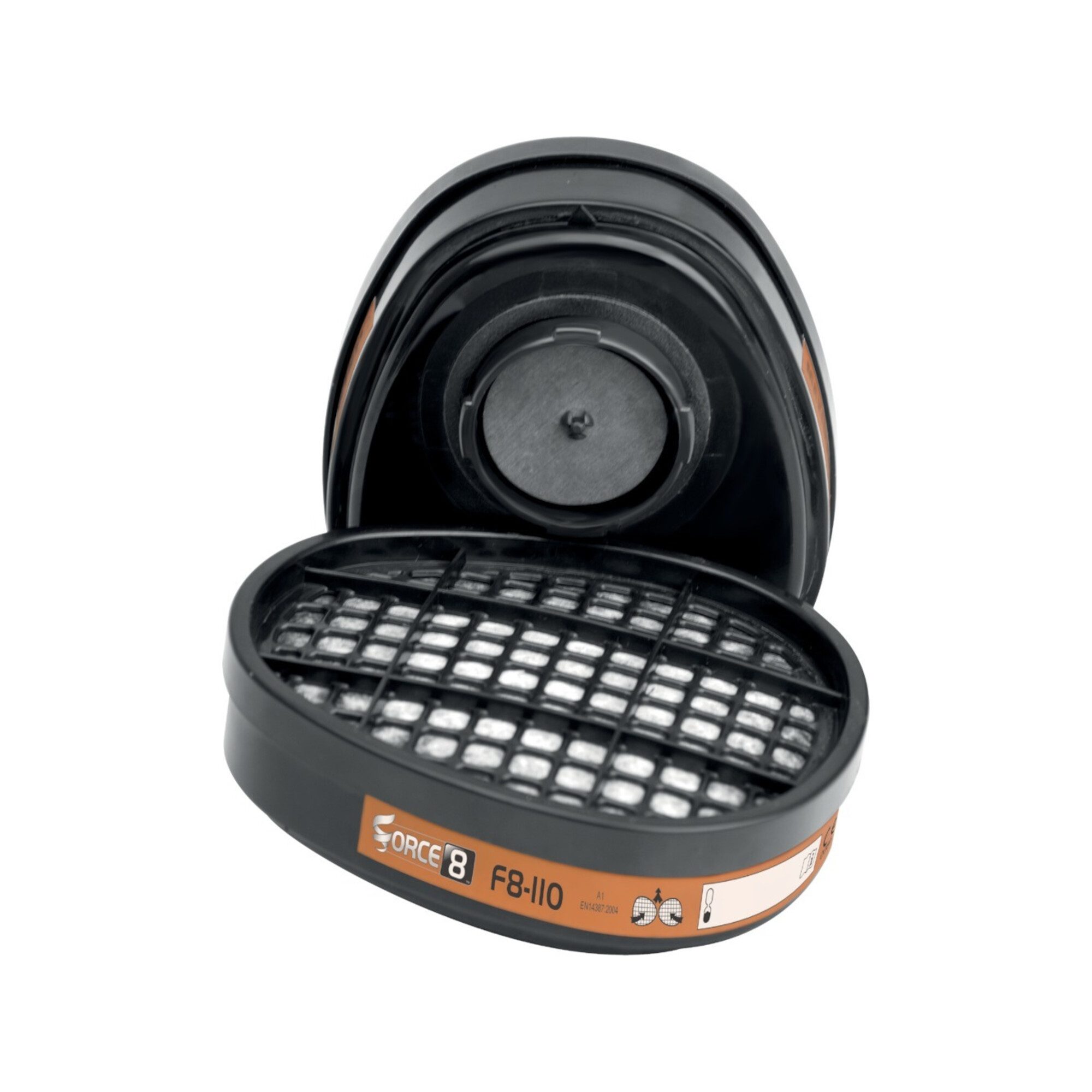JSP Filtrierende Halbmasken FFP2 JSP Filter A1 (2 St) für Maske Force 8
