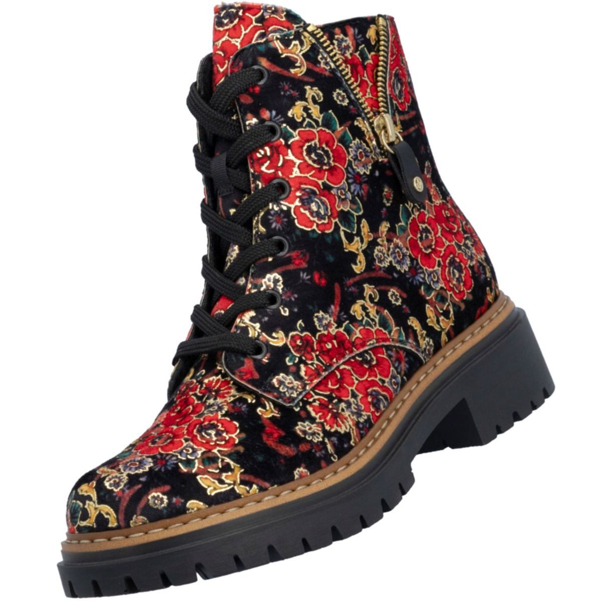 Rieker 72617-90 Stiefelette Edler Boot mit leichtem Fleecefutter