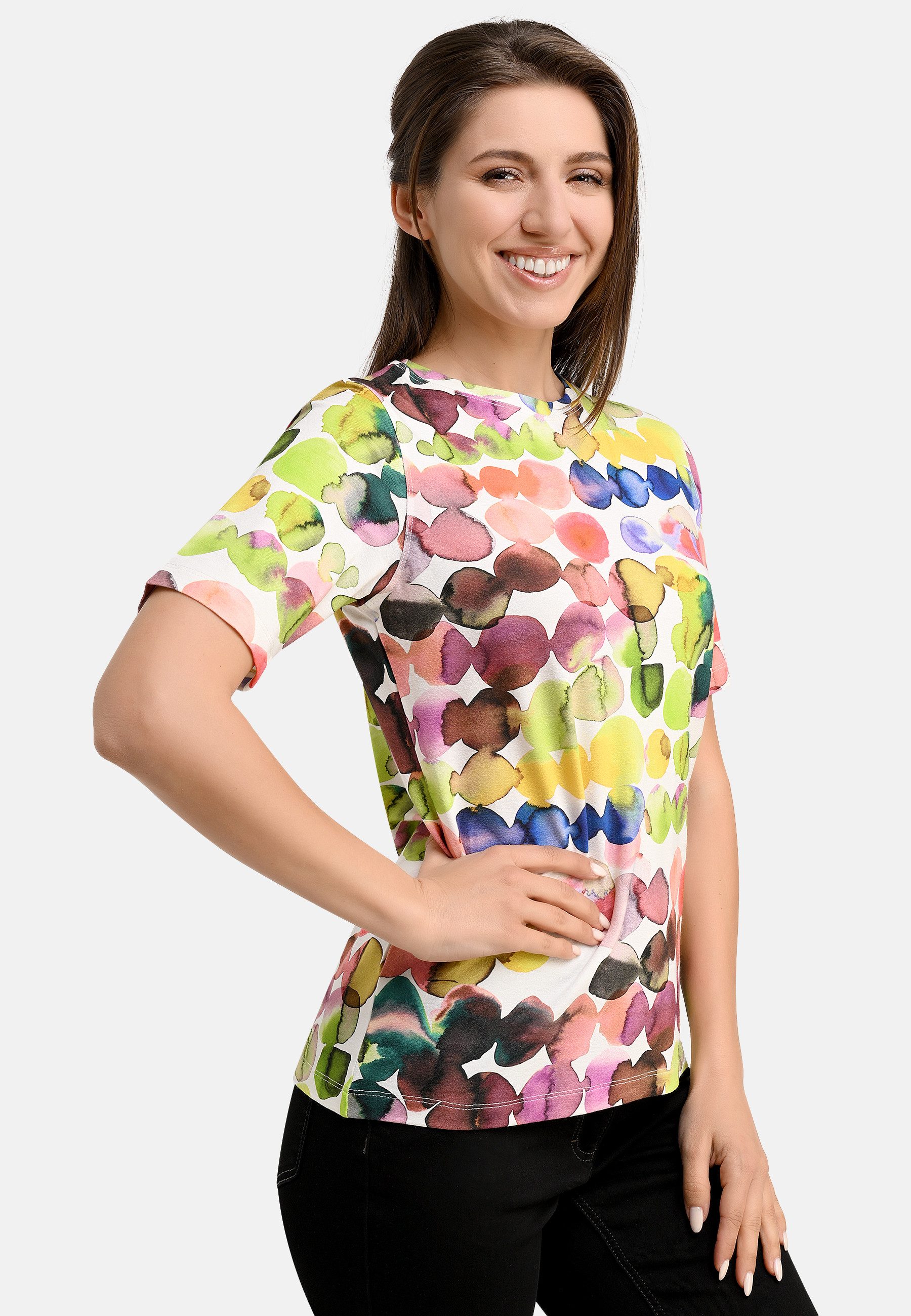 BICALLA T-Shirt Shirt mit Bubble-Print in günstig online kaufen