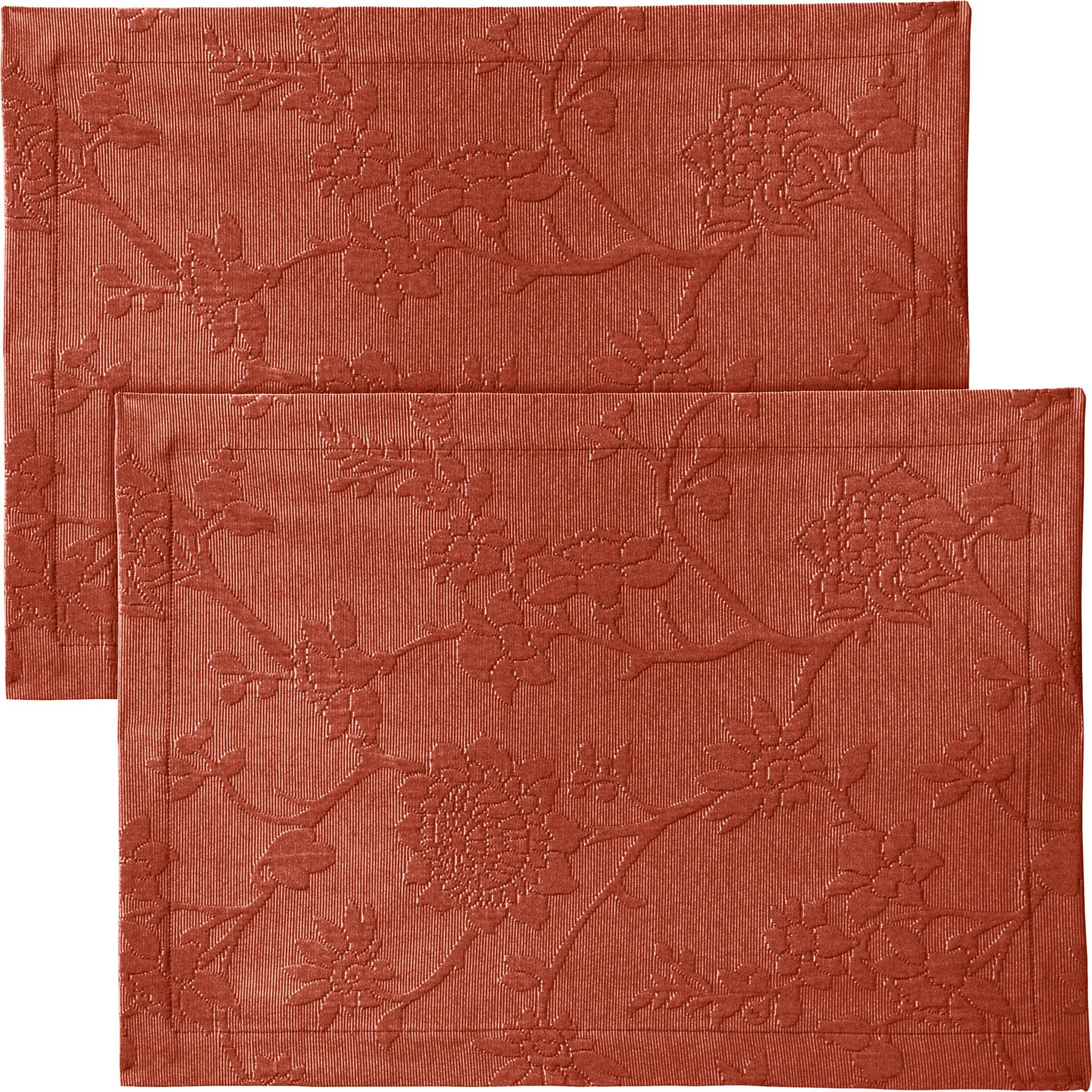 Erwin Müller Platzset Tischset "Arnsberg" 2er-Pack, bügelleicht Uni