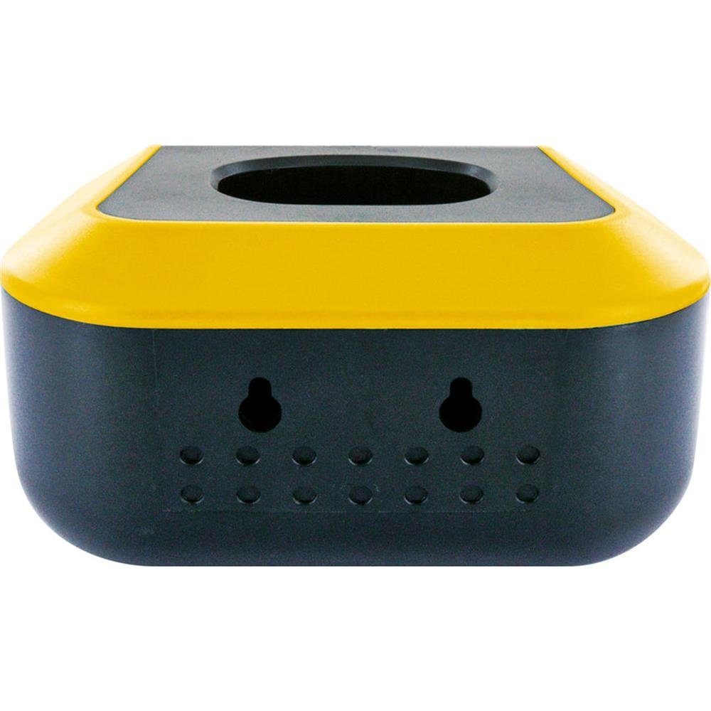 gelb ABS Schwaiger Multifunktionsleuchte Arbeitsleuchte schwarz, Hauptlicht, Gehäuse, Ladestation, mit helles Licht, Kopflicht, LED