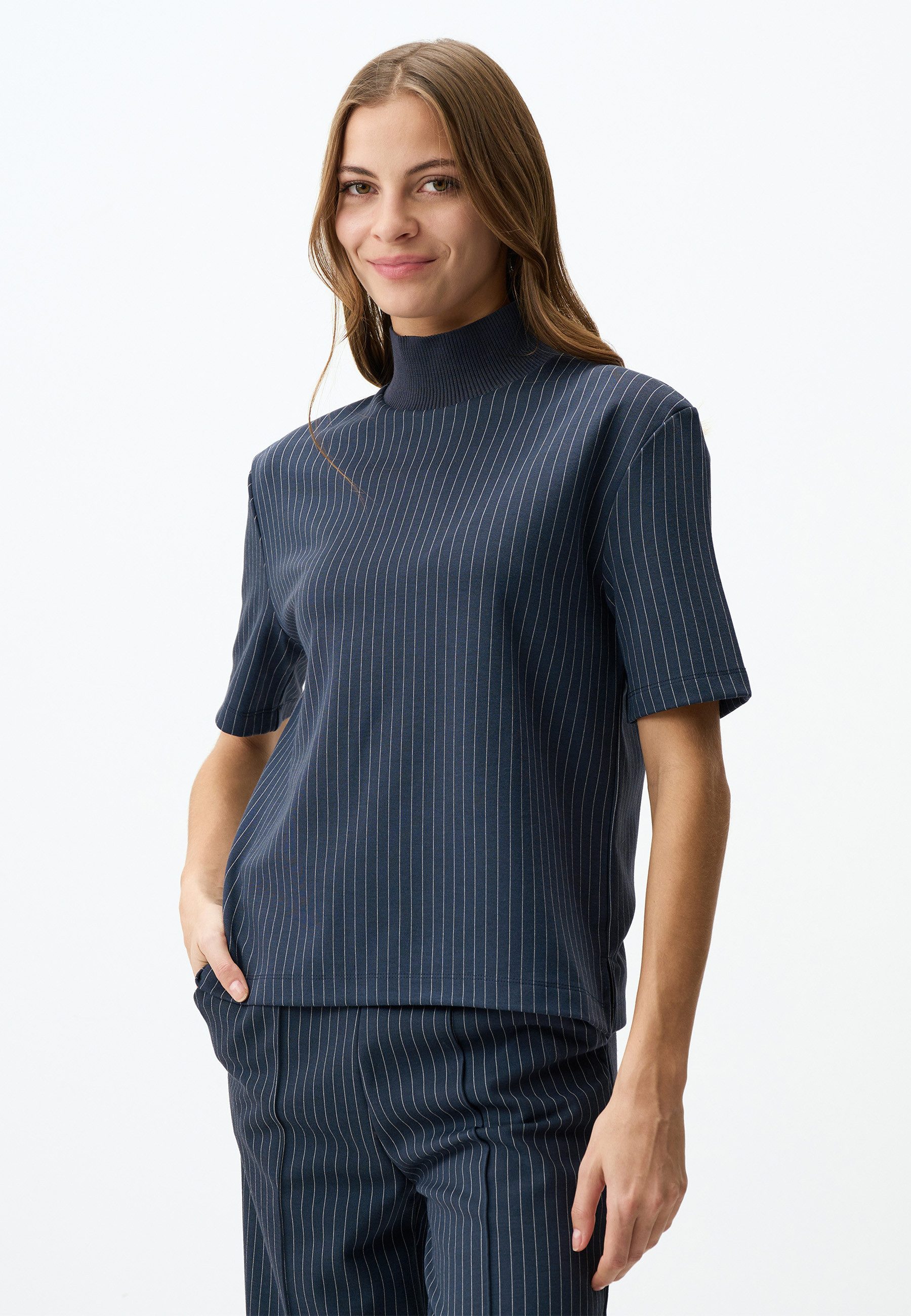 Jimmy Key Relaxhose Rollkragenpullover Mit Lockerer günstig online kaufen