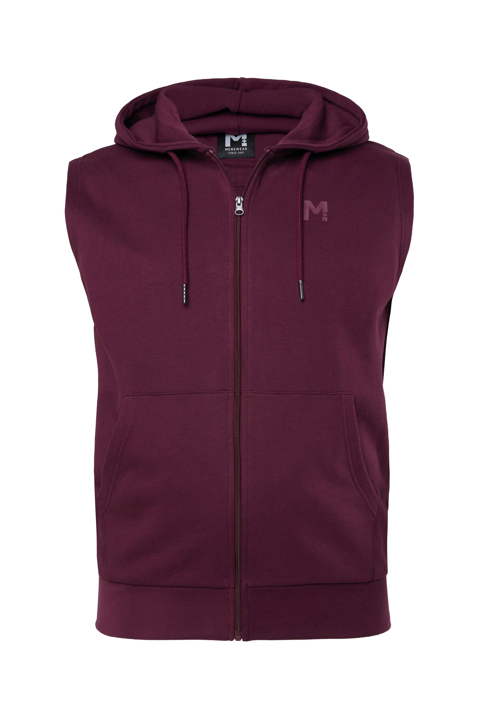 Men Plus Fleecejacke Sweatweste Kapuze Kängurutasche bis 8 XL
