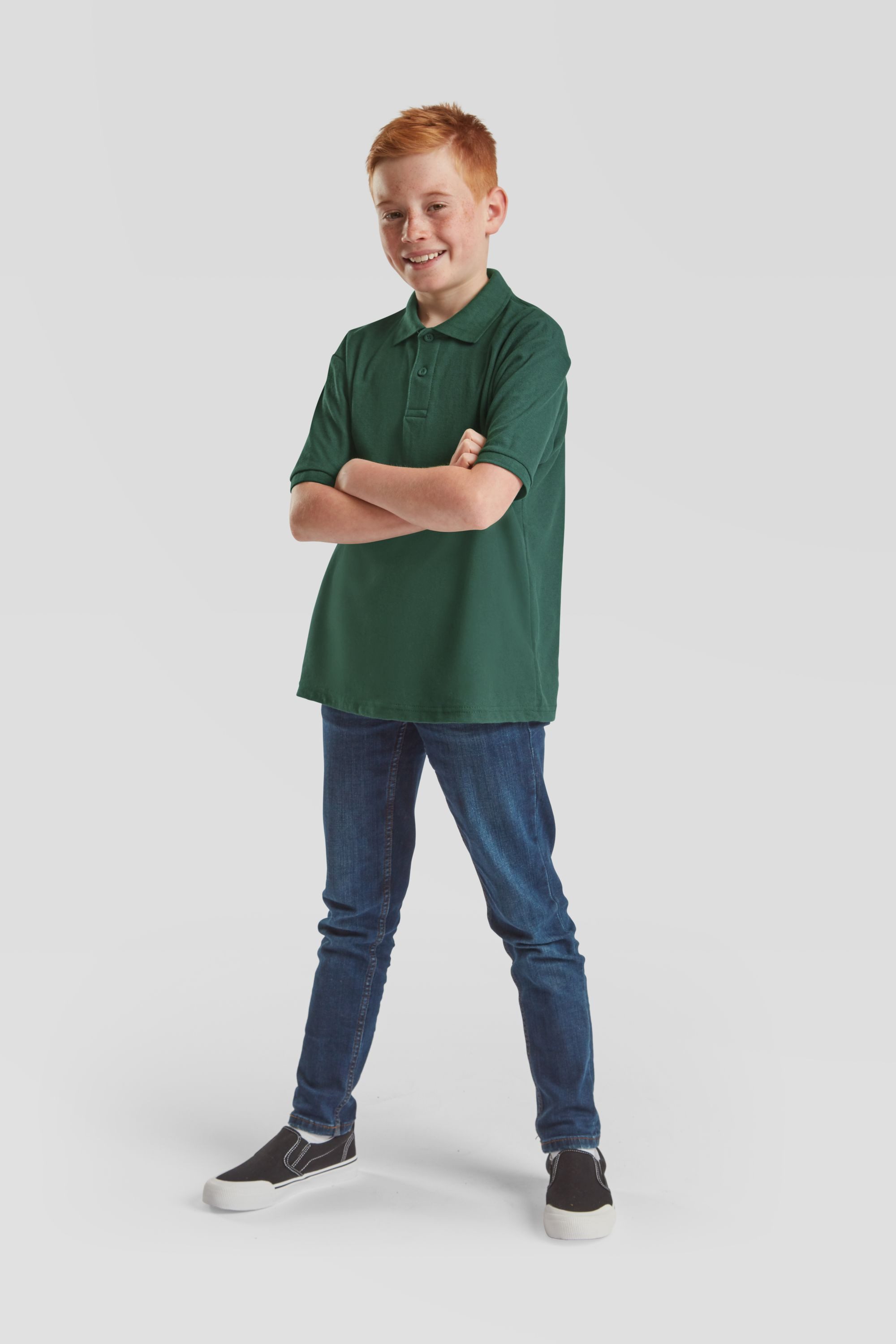Fruit of the Loom Poloshirt Fruit of the Loom 65/35 Polo Kids