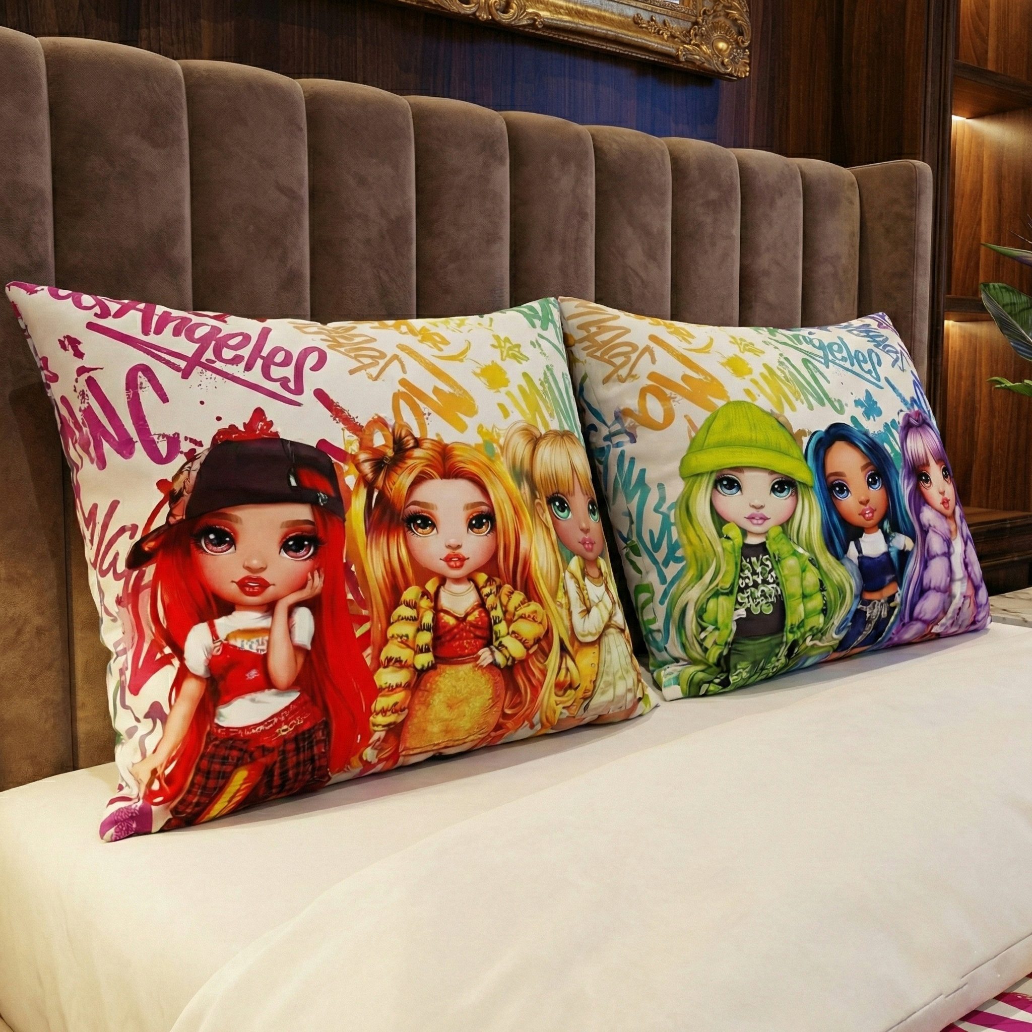 Rainbow High Bettwäsche Rainbow High Girls Kinder Bettwäsche 2tlg. Set, PolyCotton, 2 teilig, Bettdeckenbezug: 135-140x200cm Kissenbezug: 65x65 cm