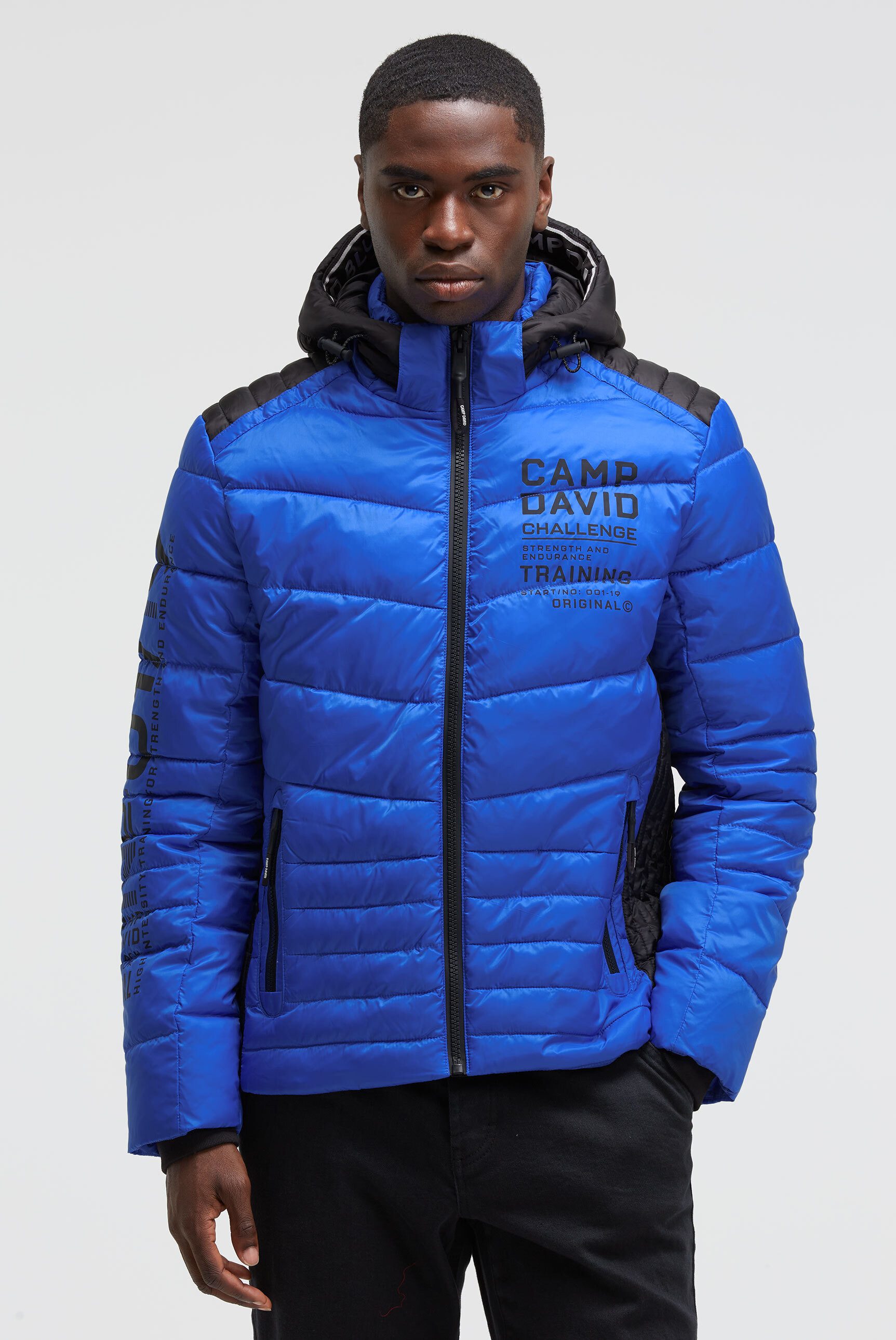 CAMP DAVID Winterjacke mit abtrennbarer Kapuze